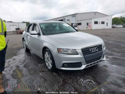 2011 Audi A4 2.0T Premium, silver — VIN WAUAFAFL2BN034776, IAAI