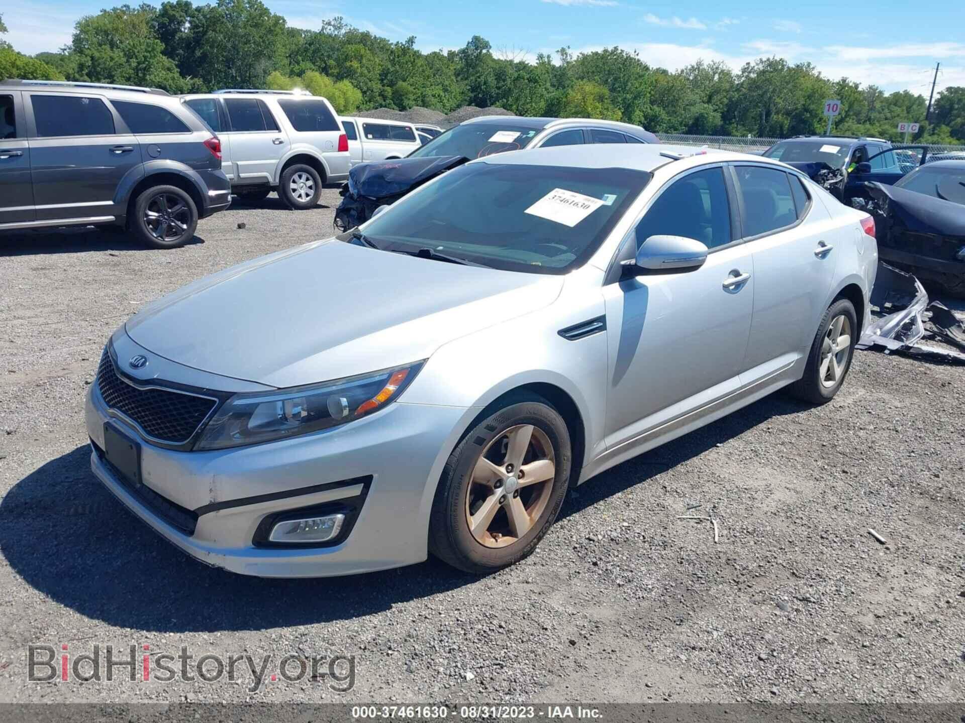 2014 KIA OPTIMA - VIN: KNAGM4A74E5478547 - Фото 2