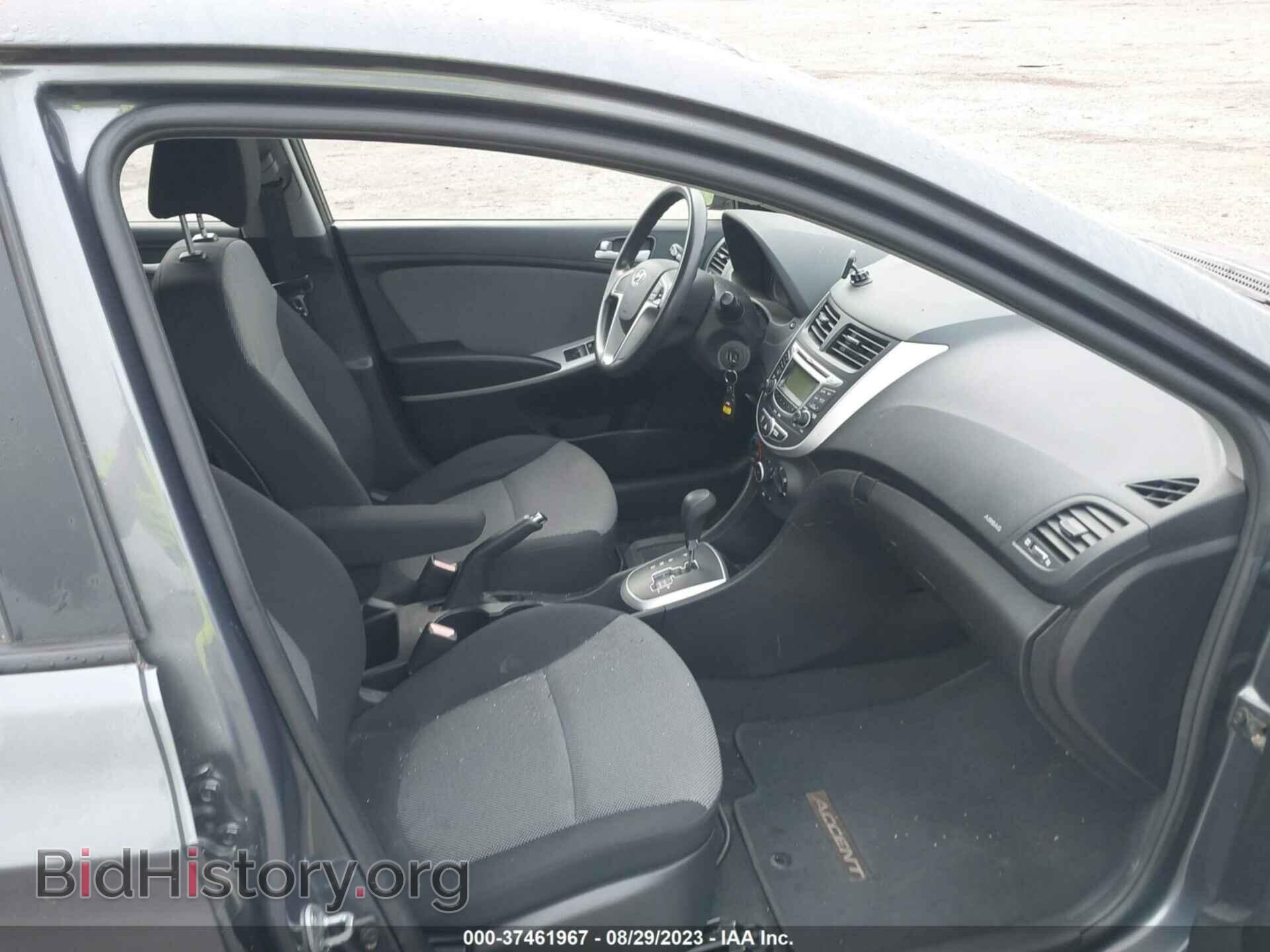 2012 HYUNDAI ACCENT - VIN: KMHCT5AE2CU009092 - Фото 5