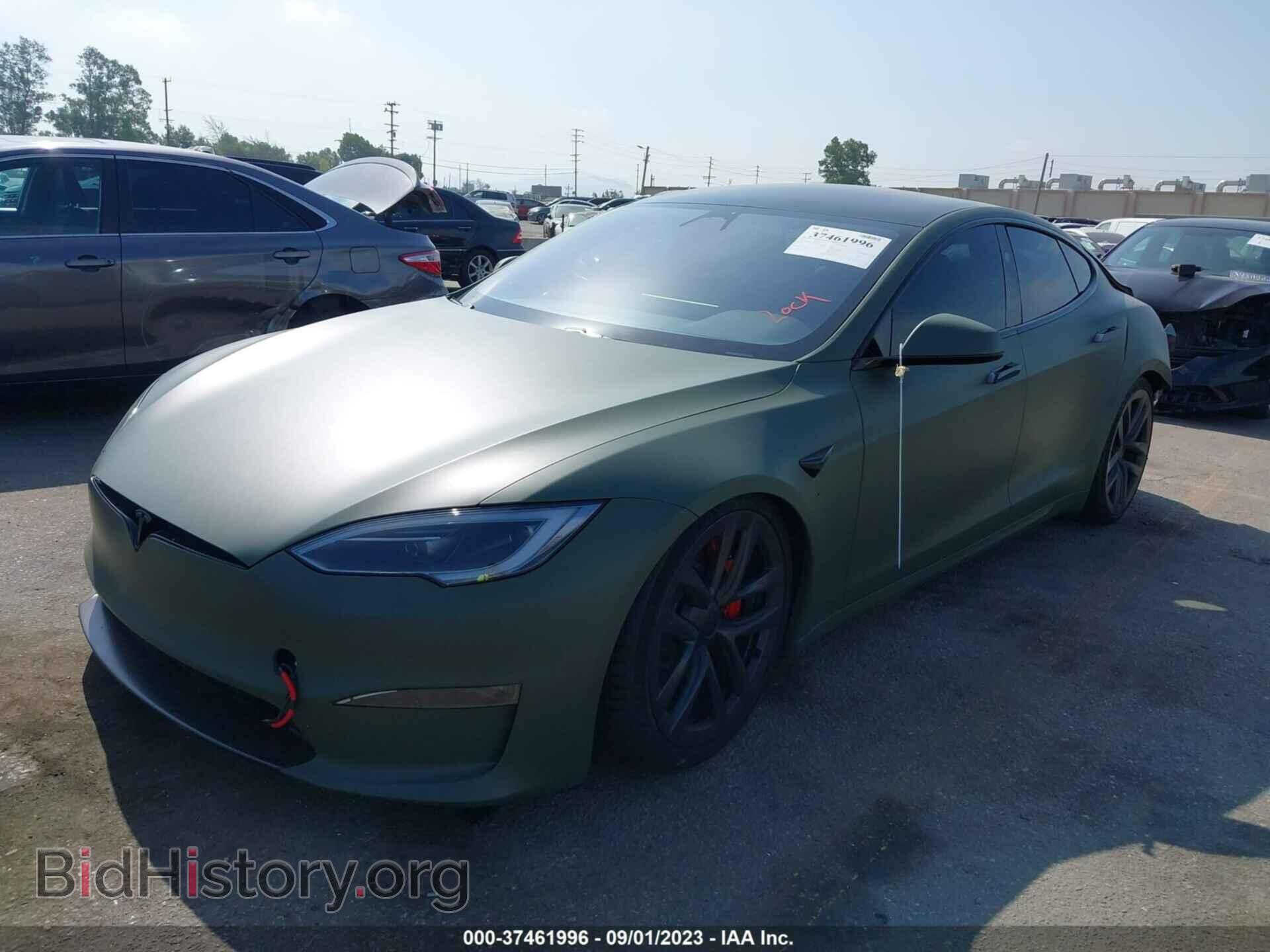 2023 TESLA MODEL S - VIN: 5YJSA1E63PF511187 - Фото 2