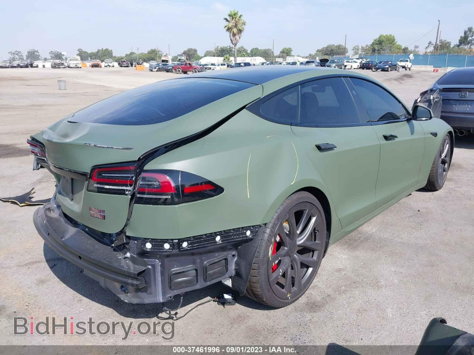 2023 TESLA MODEL S - VIN: 5YJSA1E63PF511187 - Фото 4