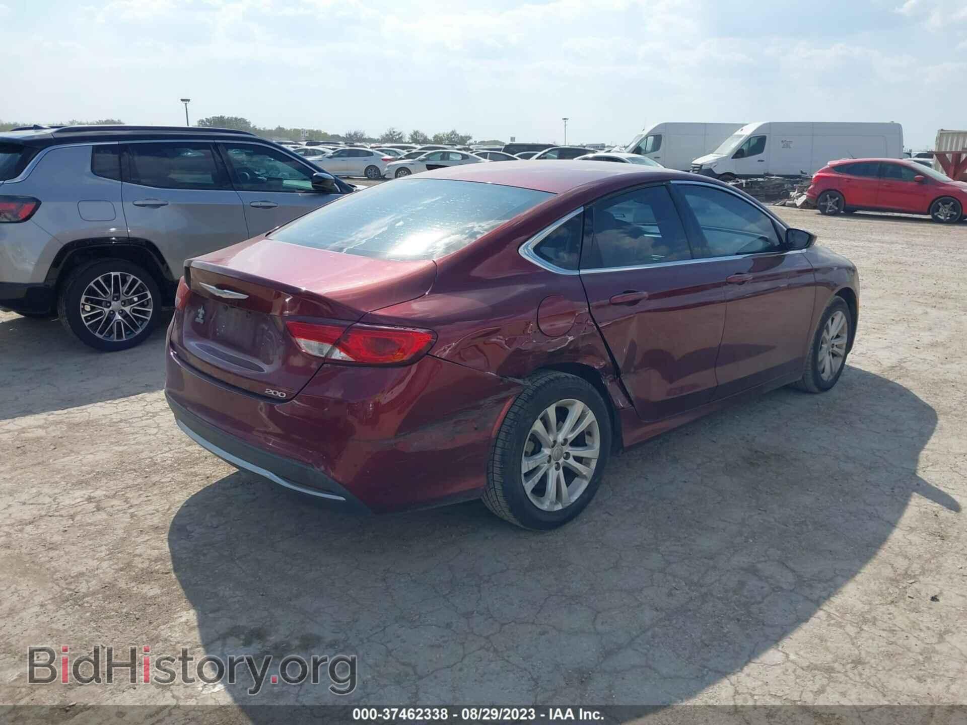 2016 CHRYSLER 200 - VIN: 1C3CCCAB9GN111945 - Фото 4