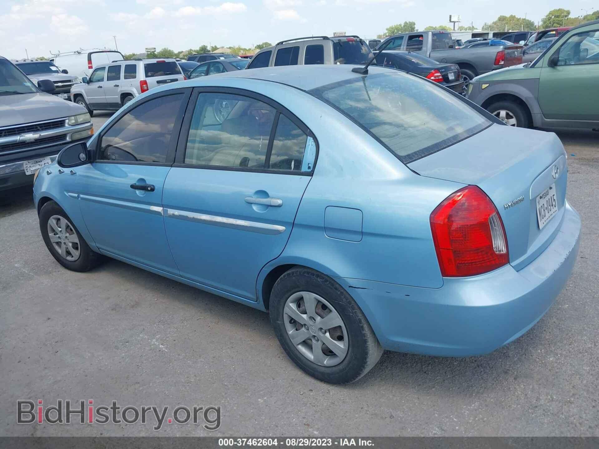 2008 HYUNDAI ACCENT - VIN: KMHCN46CX8U240664 - Фото 3