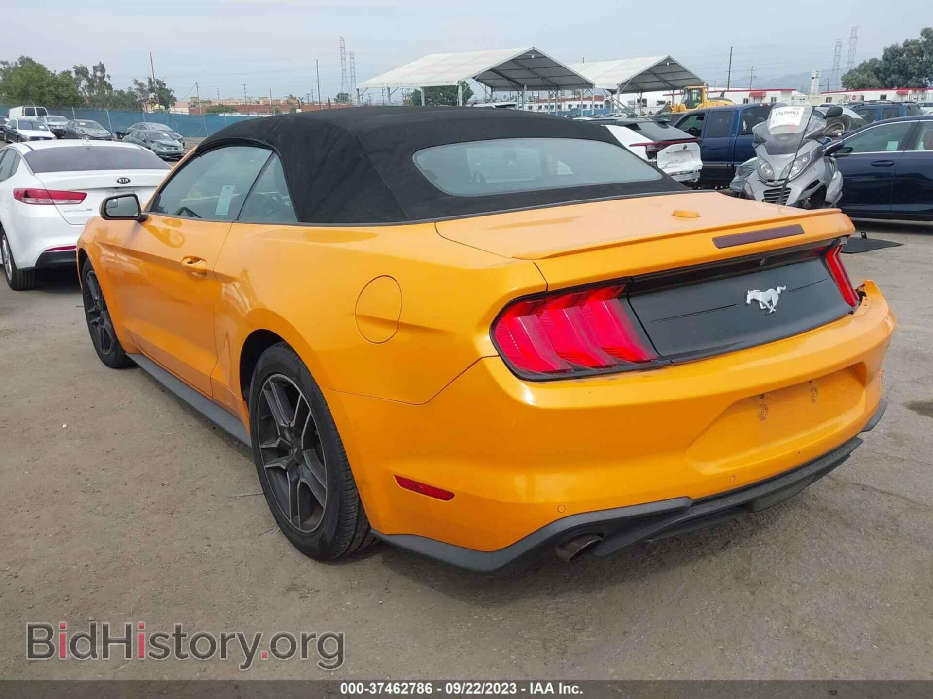 2018 FORD MUSTANG - VIN: 1FATP8UH2J5143419 - Фото 3