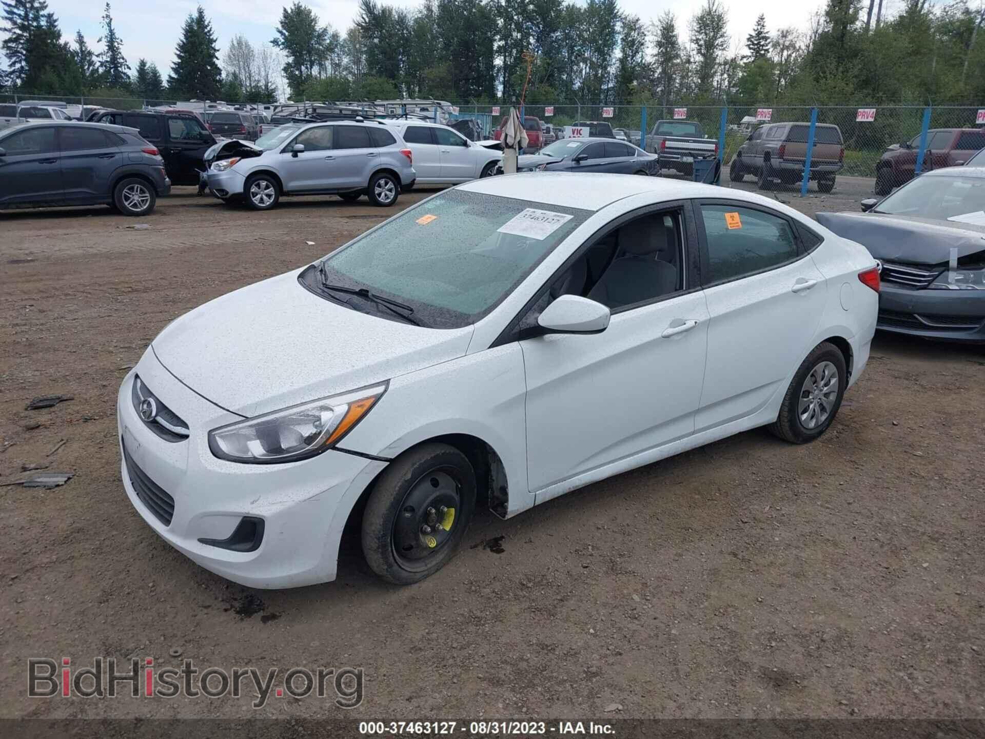 2016 HYUNDAI ACCENT - VIN: KMHCT4AE8GU016211 - Фото 2
