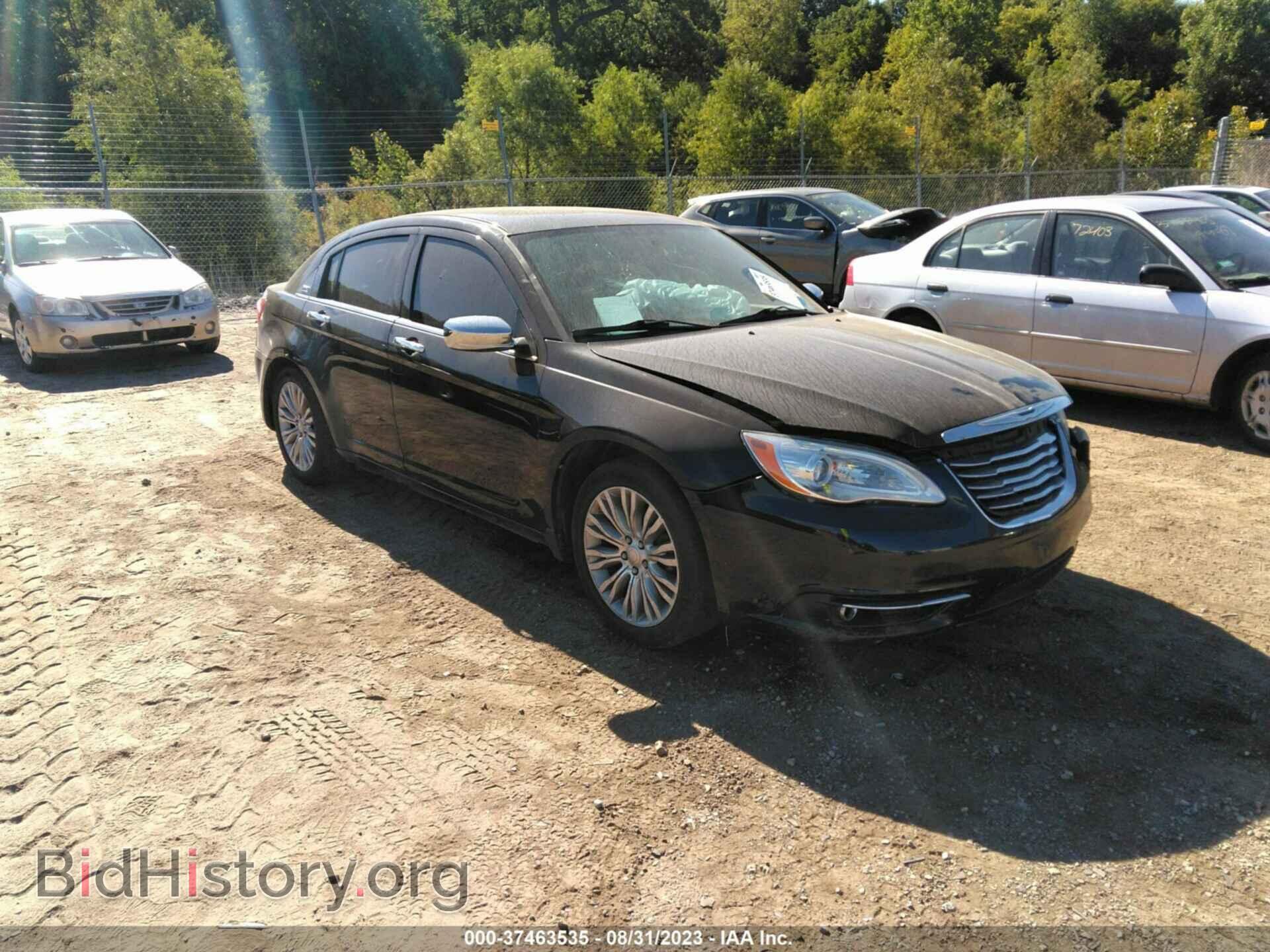 Фотография 1C3CCBCBXCN308947 - CHRYSLER 200 2012