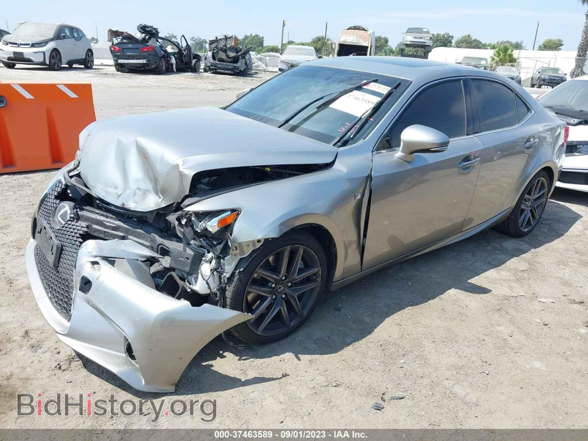 2015 LEXUS IS 350 - VIN: JTHBE1D25F5015860 - Фото 2