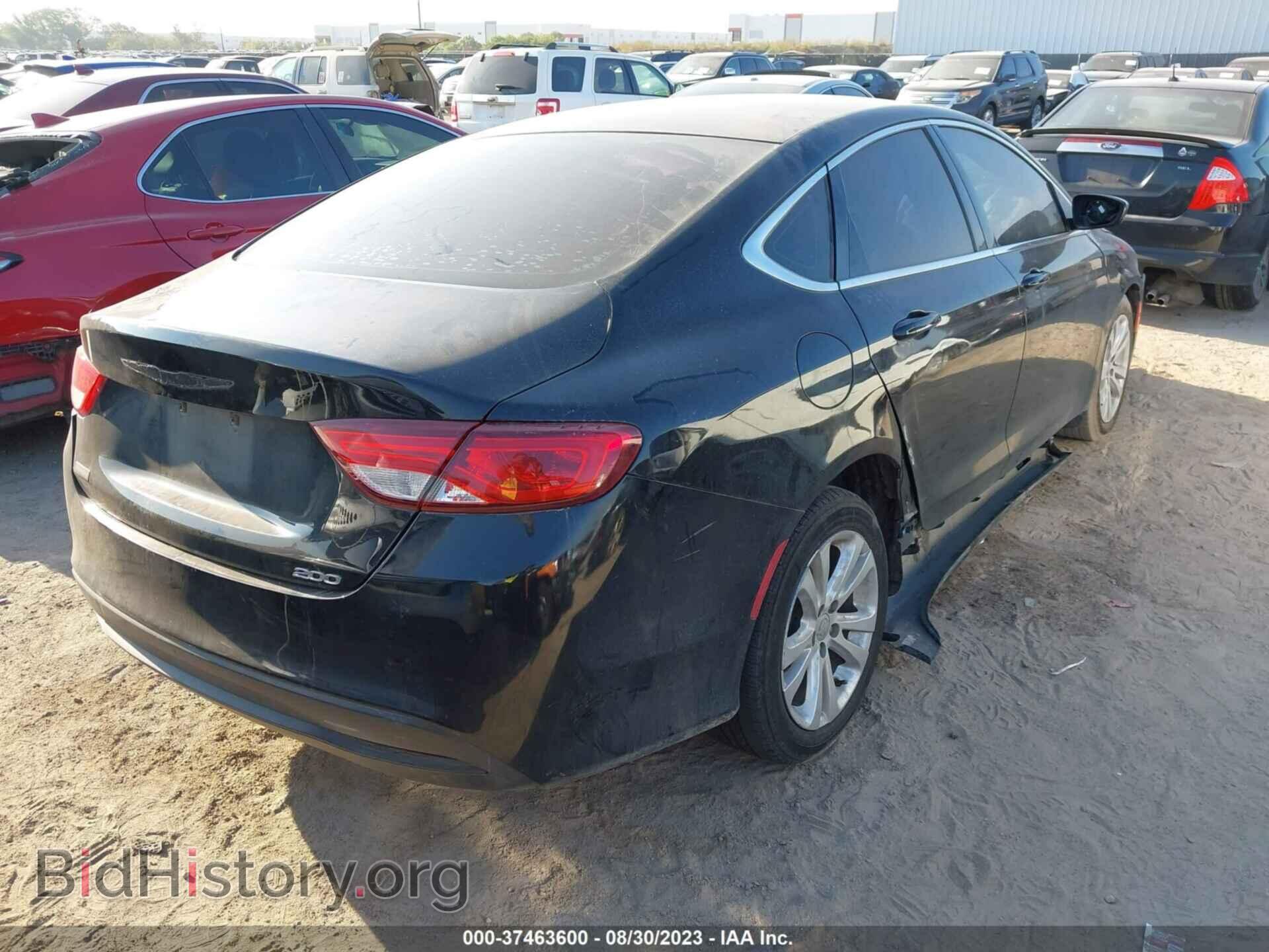 2016 CHRYSLER 200 - VIN: 1C3CCCFB1GN196675 - Фото 4