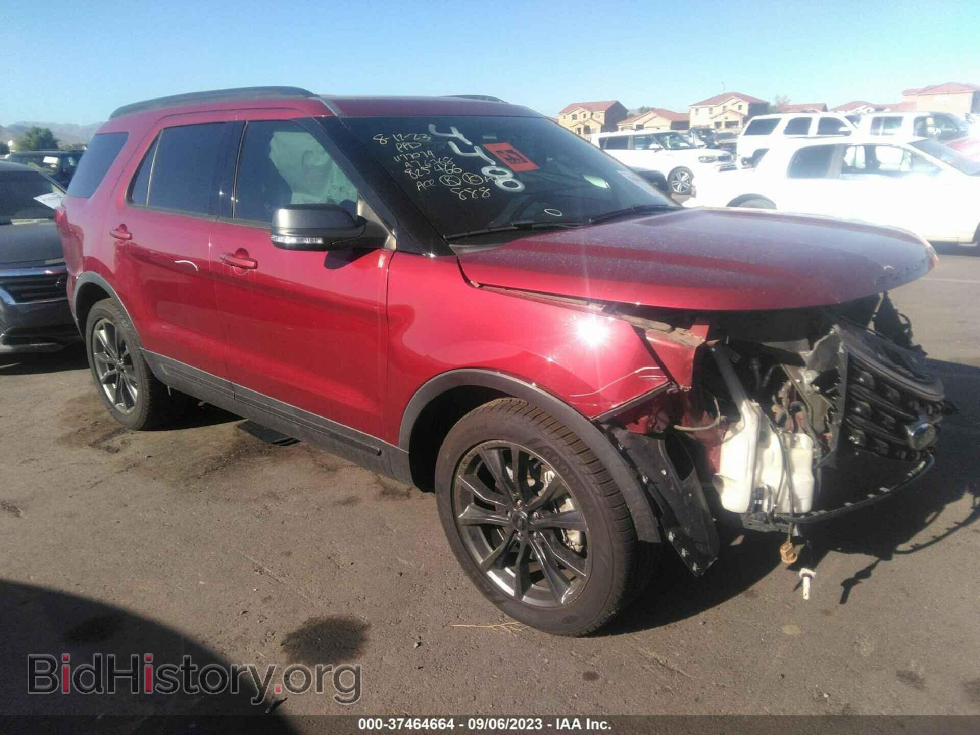 Фотография 1FM5K7D87HGA76368 - FORD EXPLORER 2017