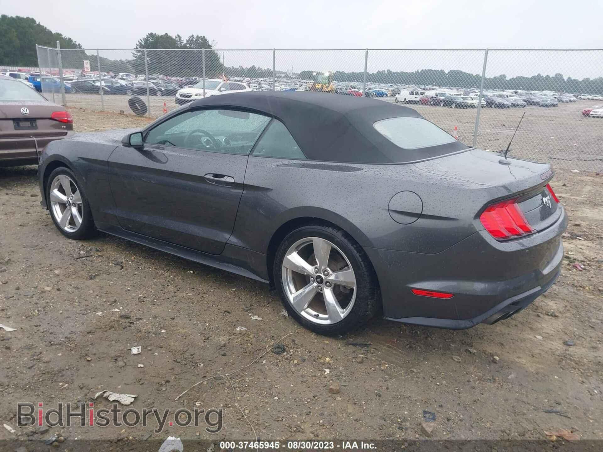 2019 FORD MUSTANG - VIN: 1FATP8UH3K5110236 - Фото 3