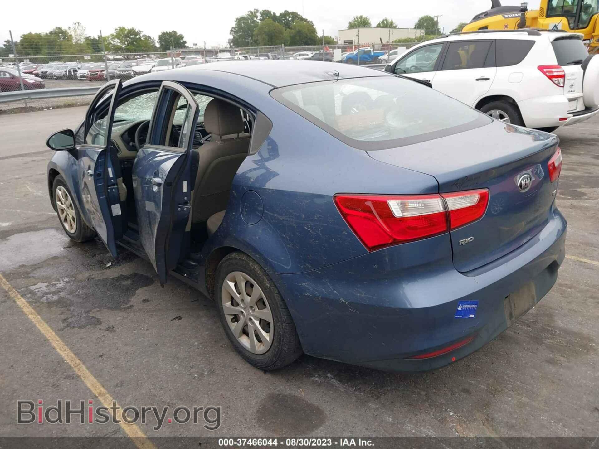 2016 KIA RIO - VIN: KNADM4A35G6597026 - Фото 3