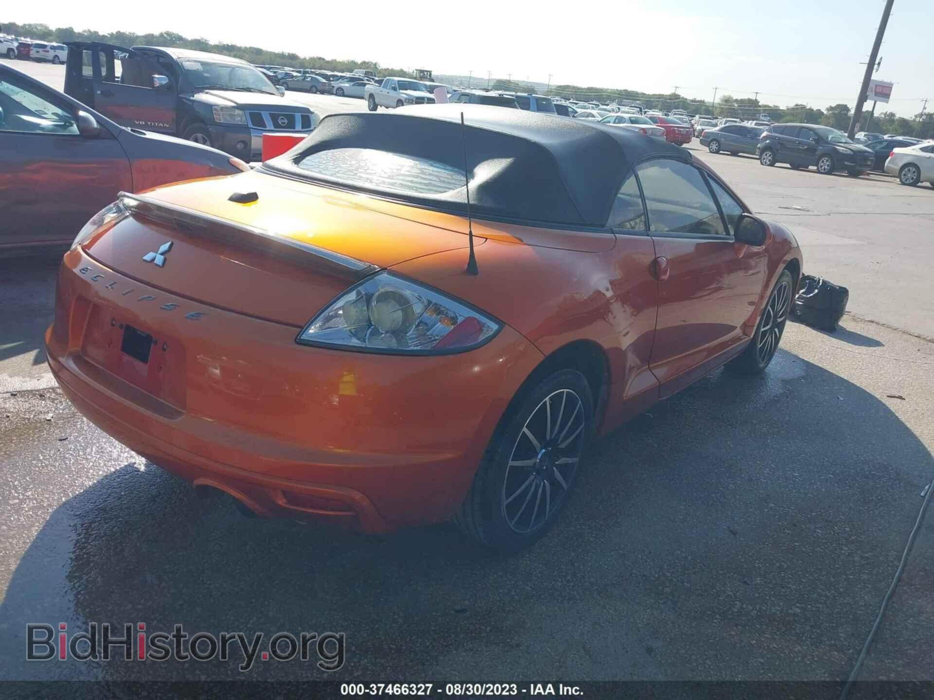 2009 MITSUBISHI ECLIPSE - VIN: 4A3AL25F79E027827 - Photo 4