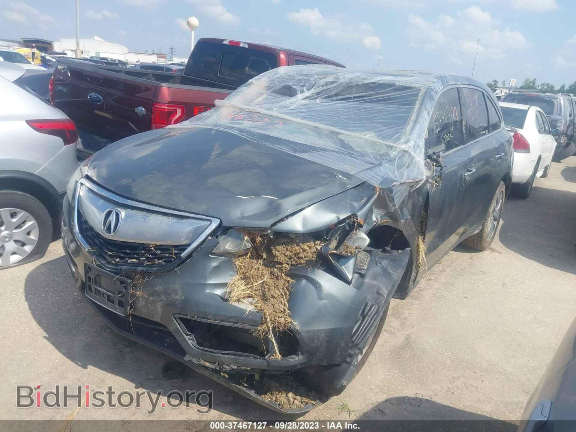 2014 ACURA MDX - VIN: 5FRYD3H43EB002378 - Фото 2