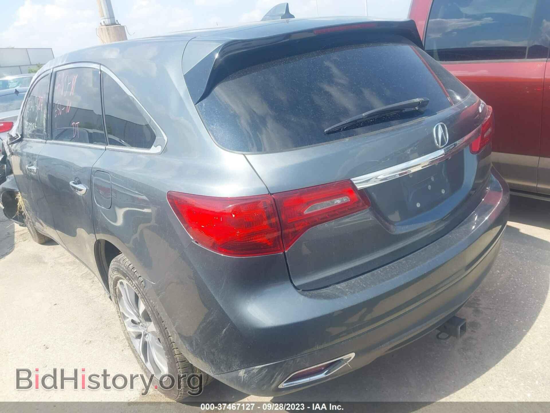 2014 ACURA MDX - VIN: 5FRYD3H43EB002378 - Фото 3