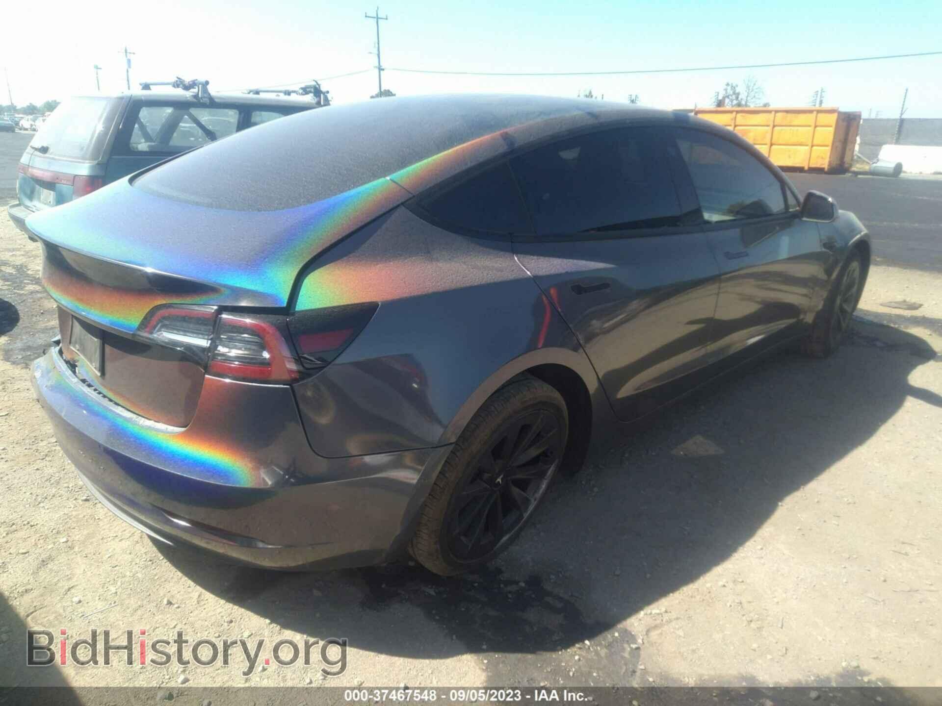 2022 TESLA MODEL 3 - VIN: 5YJ3E1EA1NF337078 - Фото 4