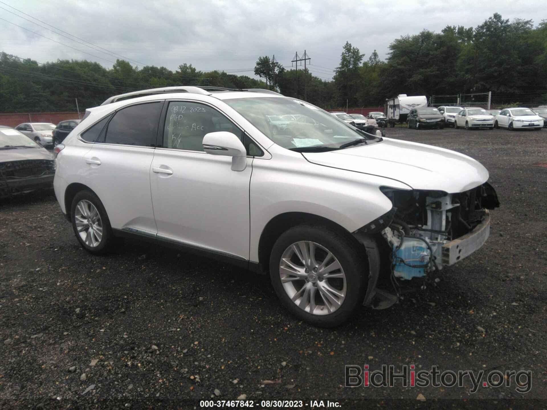 Photo JTJBC1BA8C2432546 - LEXUS RX 450H 2012