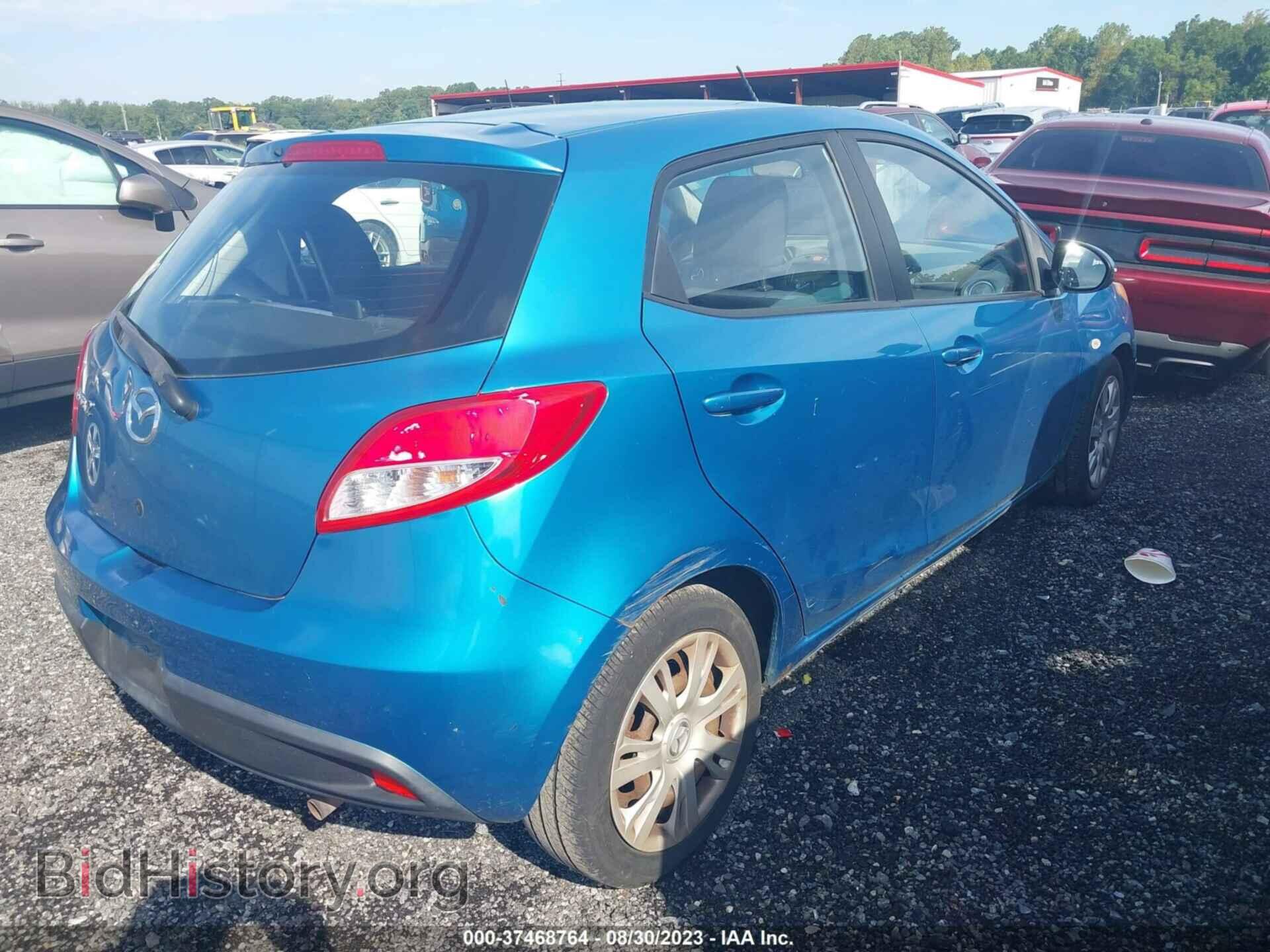 2012 MAZDA MAZDA2 - VIN: JM1DE1KZ8C0141312 - Фото 4