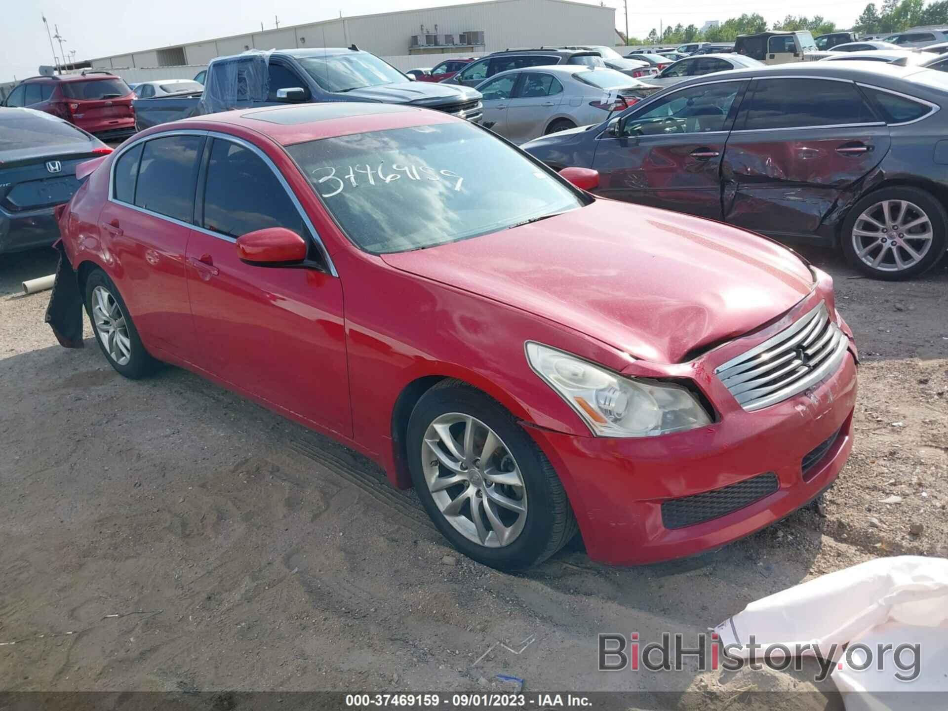 Photo JNKCV61EX9M301407 - INFINITI G37 SEDAN 2009