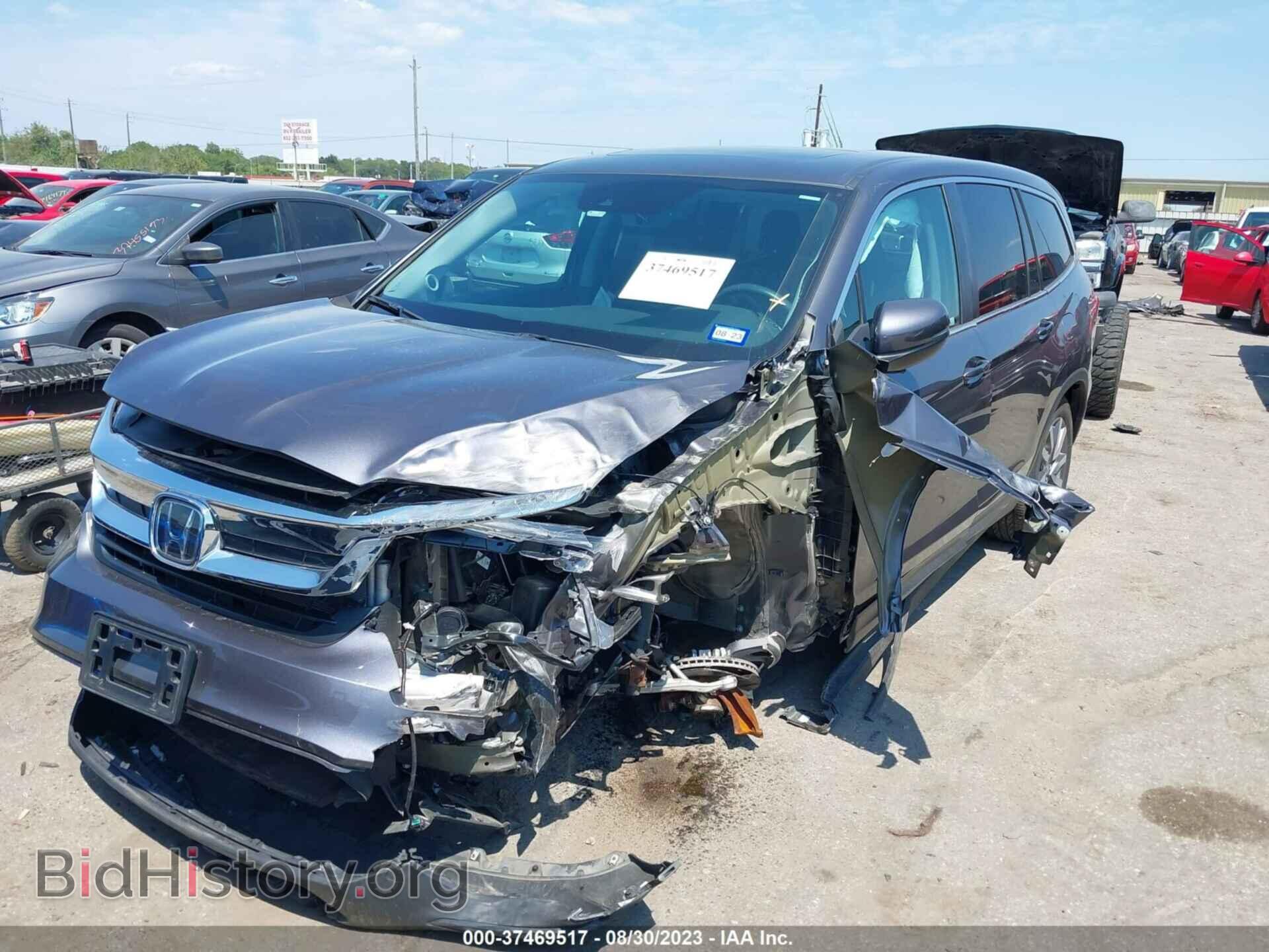 2021 HONDA PILOT - VIN: 5FNYF5H53MB045570 - Photo 2