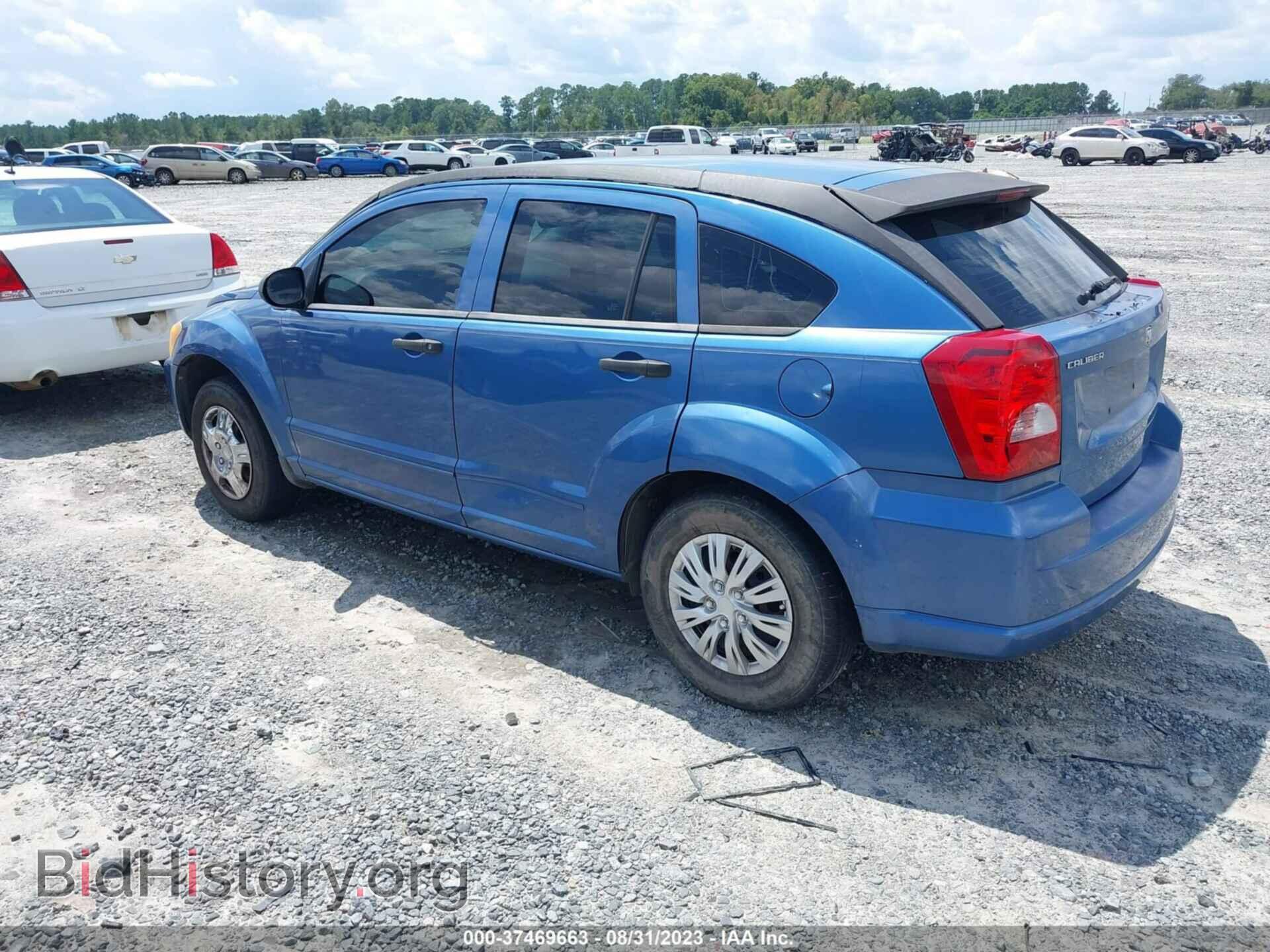 2007 DODGE CALIBER - VIN: 1B3HB28B27D282418 - Фото 3