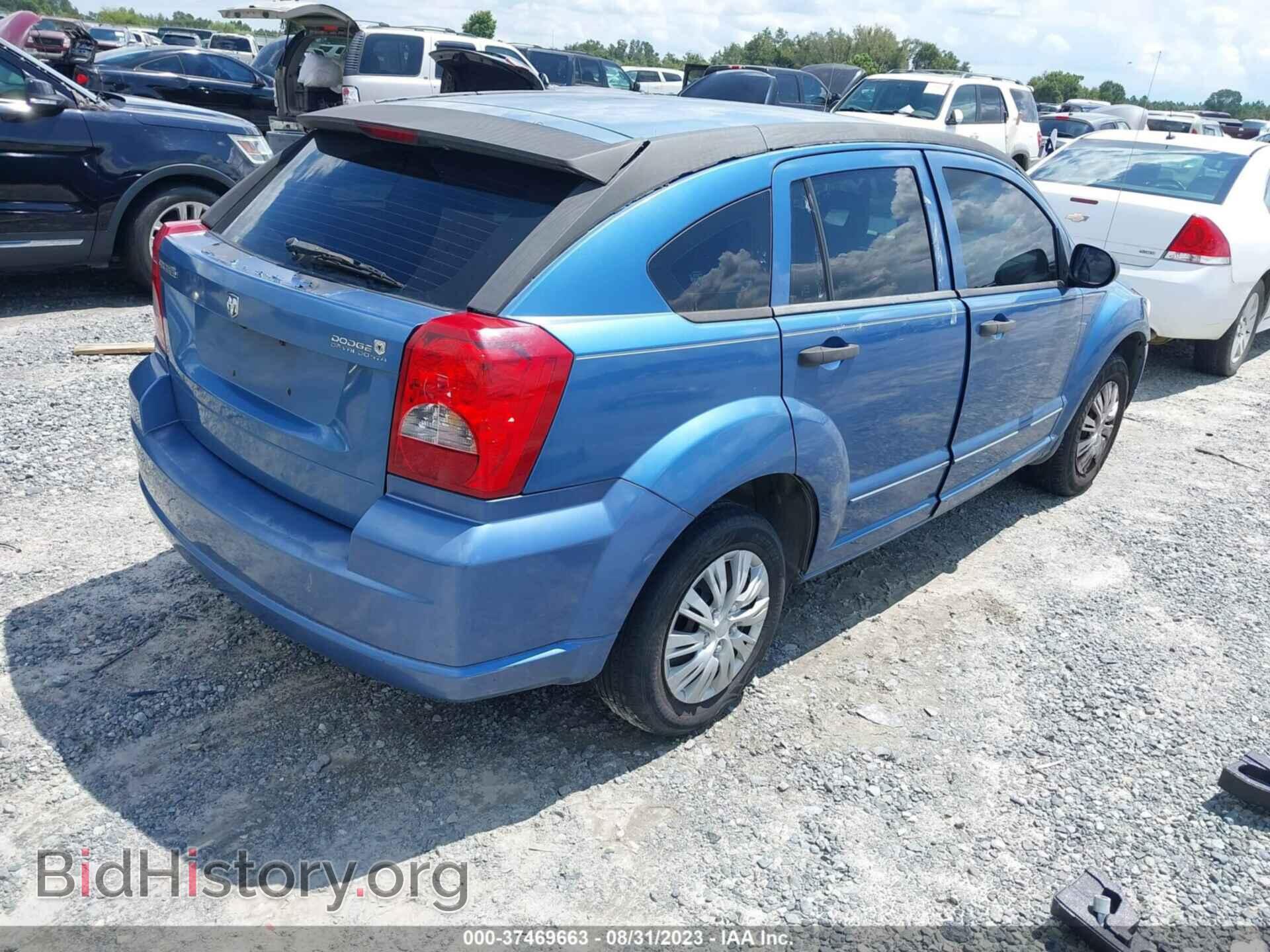 2007 DODGE CALIBER - VIN: 1B3HB28B27D282418 - Фото 4