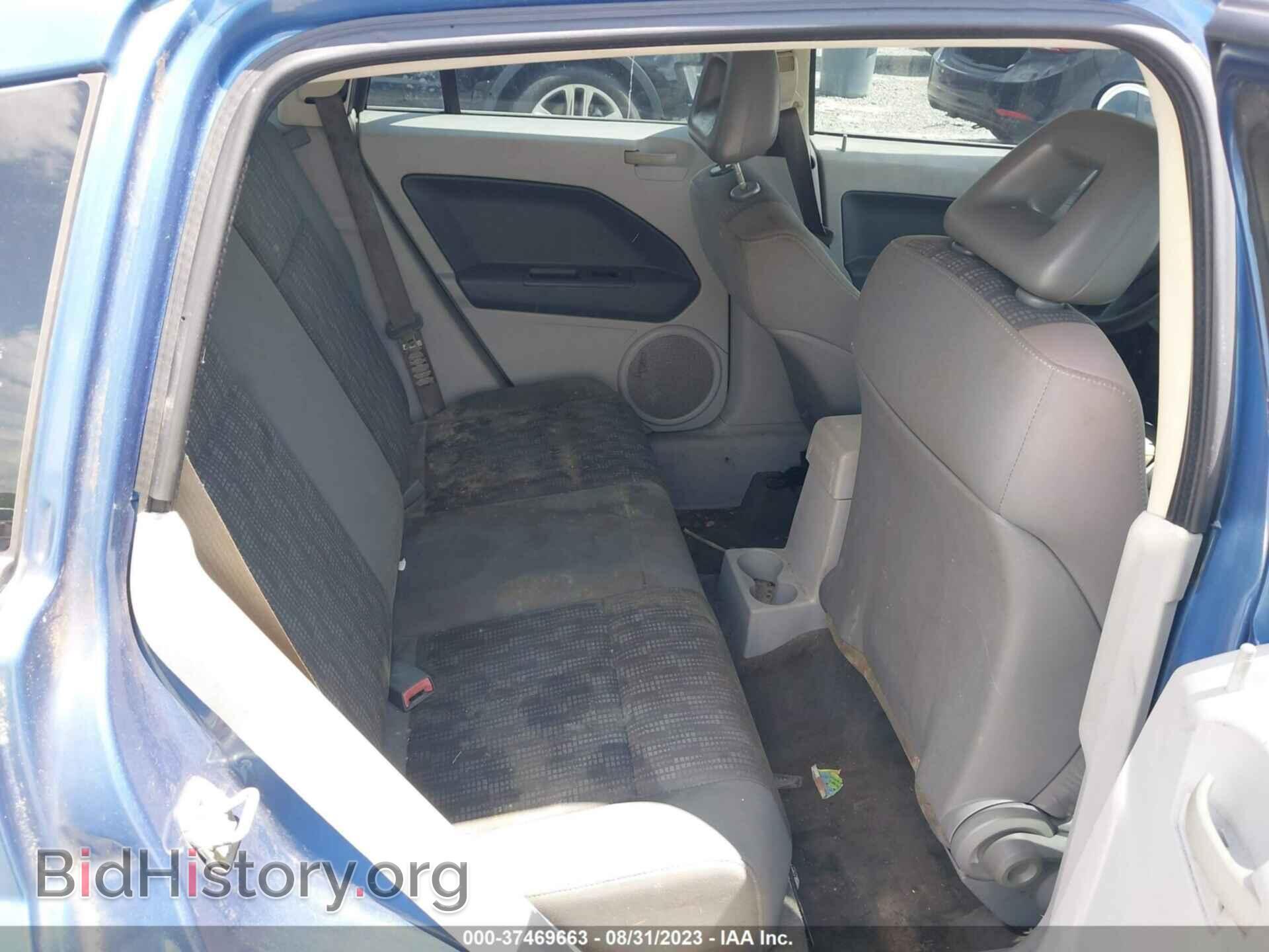 2007 DODGE CALIBER - VIN: 1B3HB28B27D282418 - Фото 8