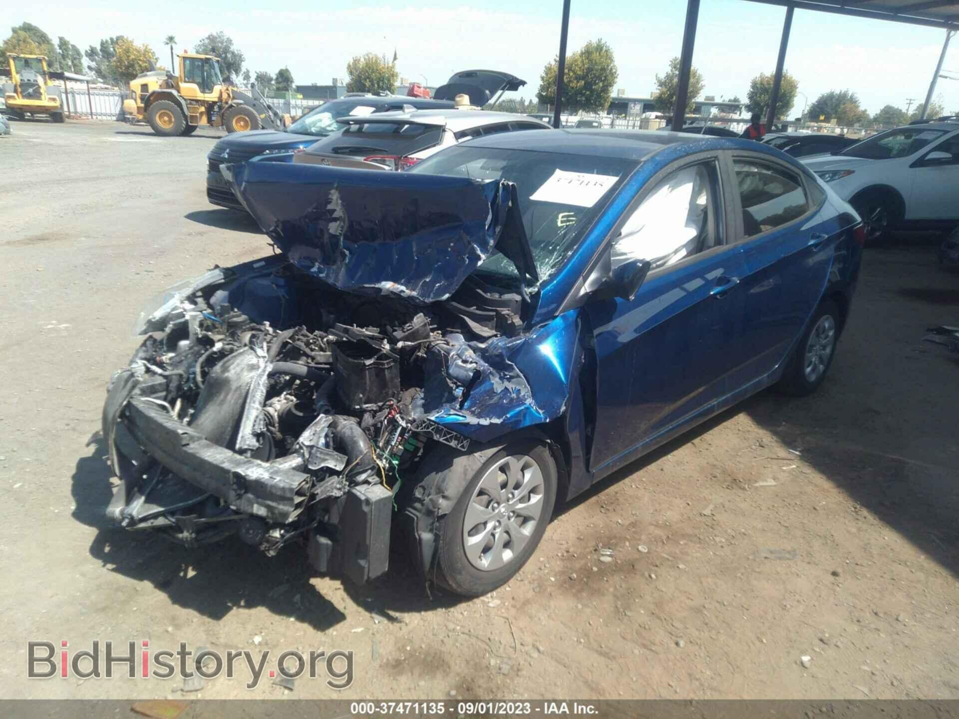 2017 HYUNDAI ACCENT - VIN: KMHCT4AE7HU180776 - Фото 2