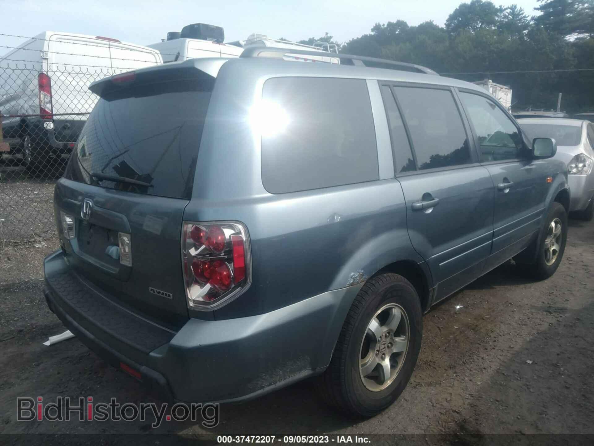 2007 HONDA PILOT - VIN: 2HKYF18757H522676 - Фото 4