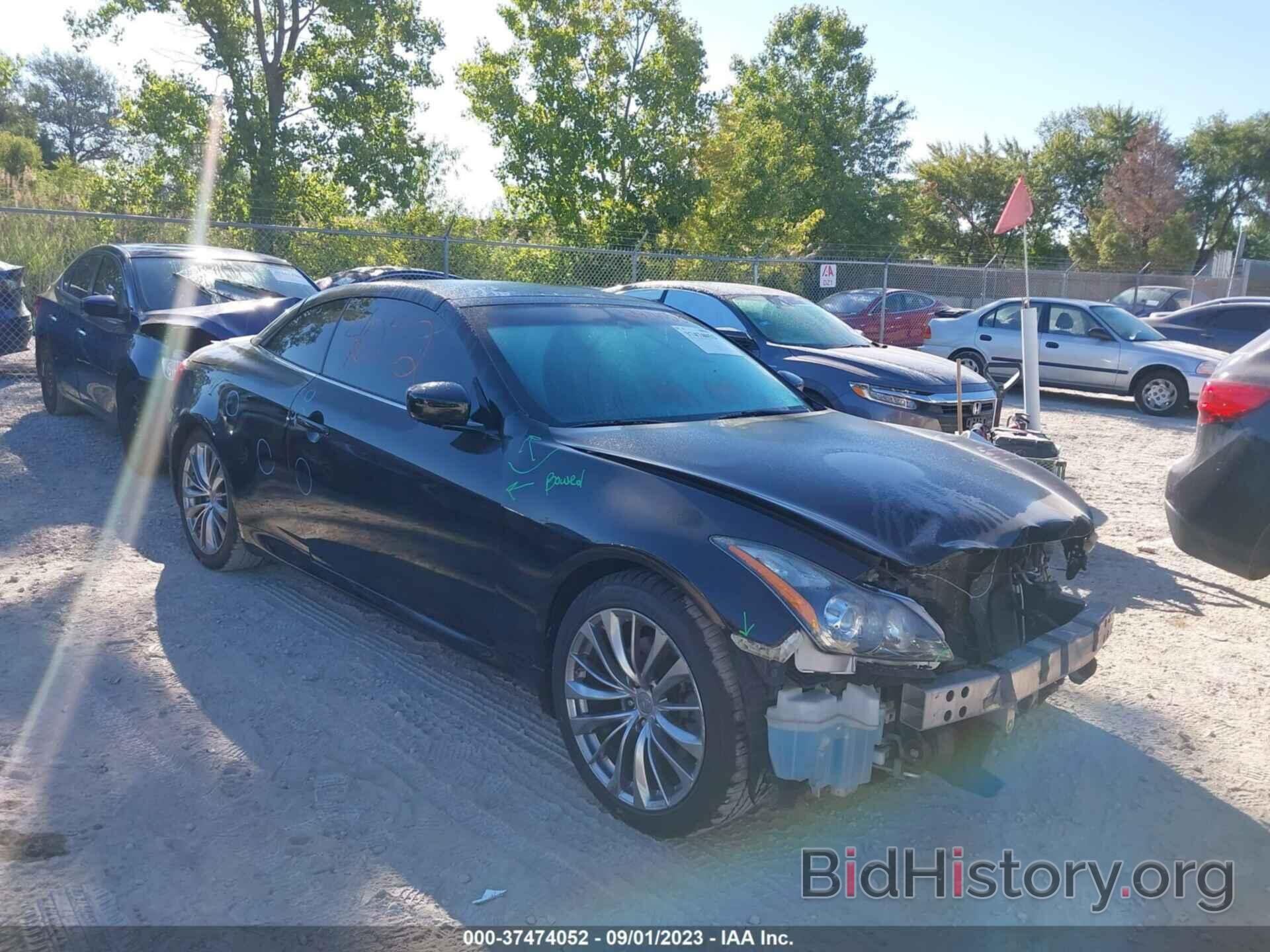 Photo JN1CV6FE6DM771083 - INFINITI G37 CONVERTIBLE 2013