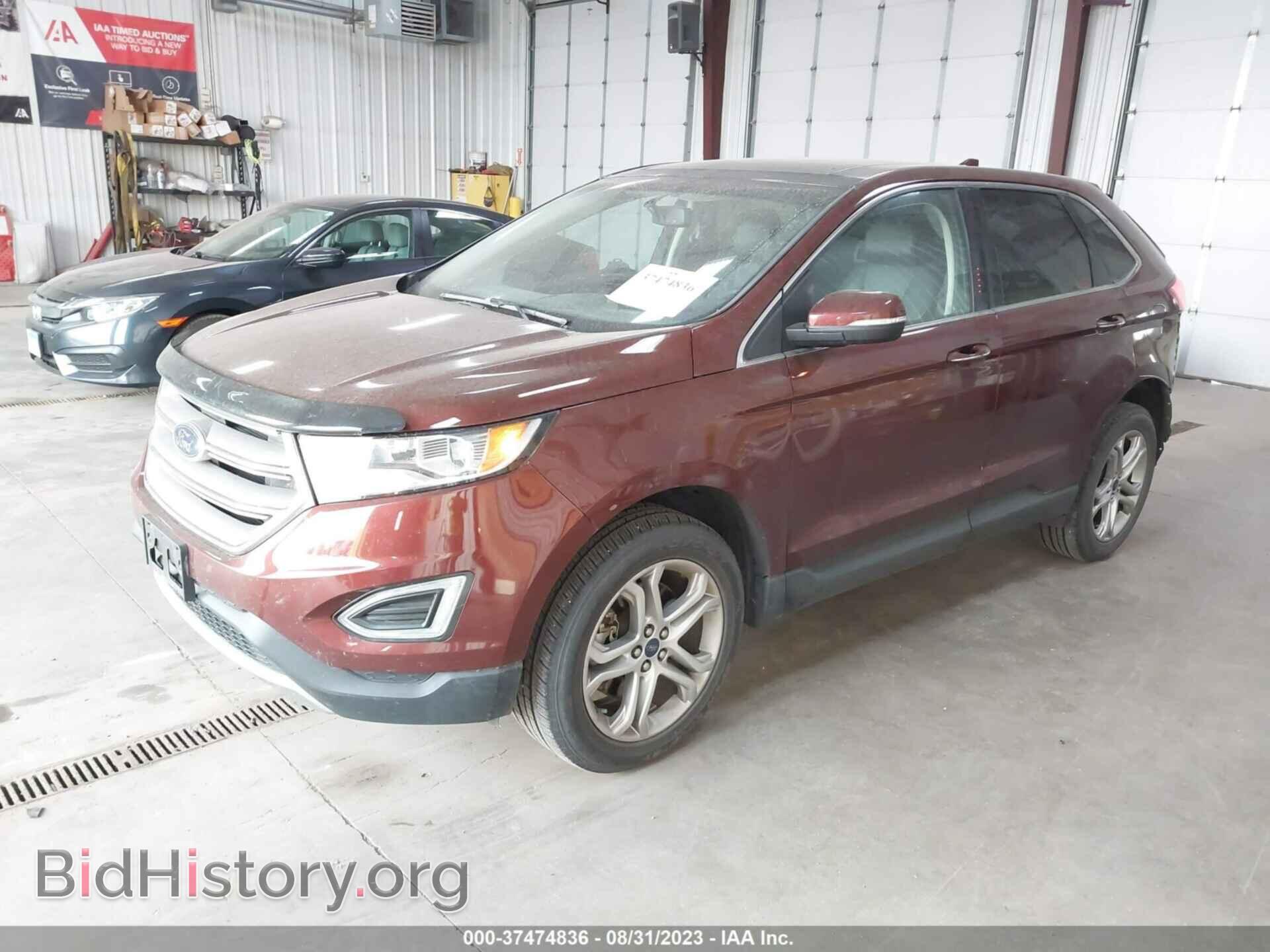 2016 FORD EDGE - VIN: 2FMPK4K93GBC59226 - Фото 2