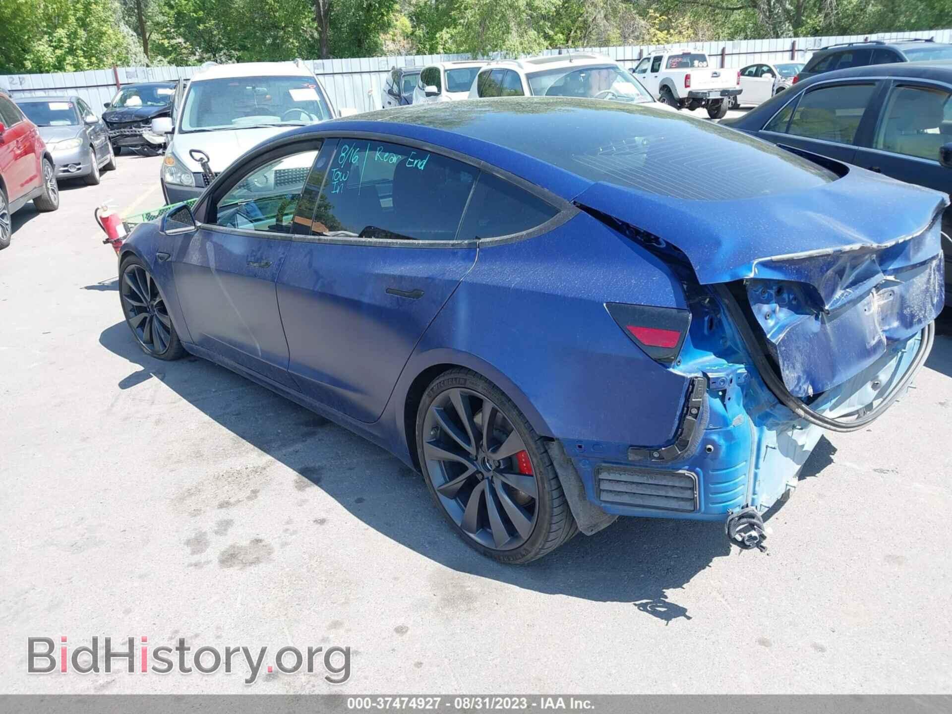 2020 TESLA MODEL 3 - VIN: 5YJ3E1EC6LF647094 - Фото 3