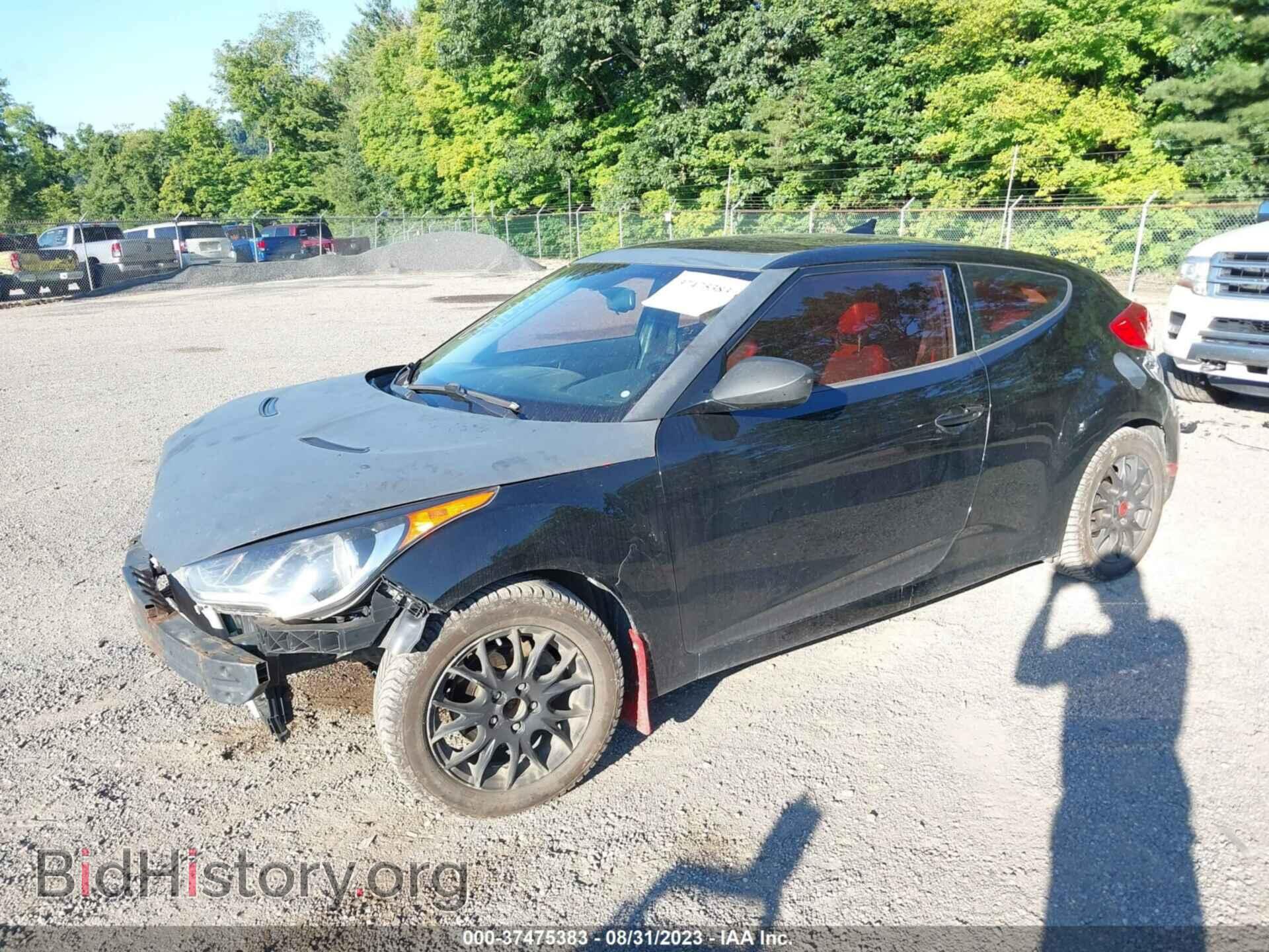 2012 HYUNDAI VELOSTER - VIN: KMHTC6AD0CU074018 - Фото 2