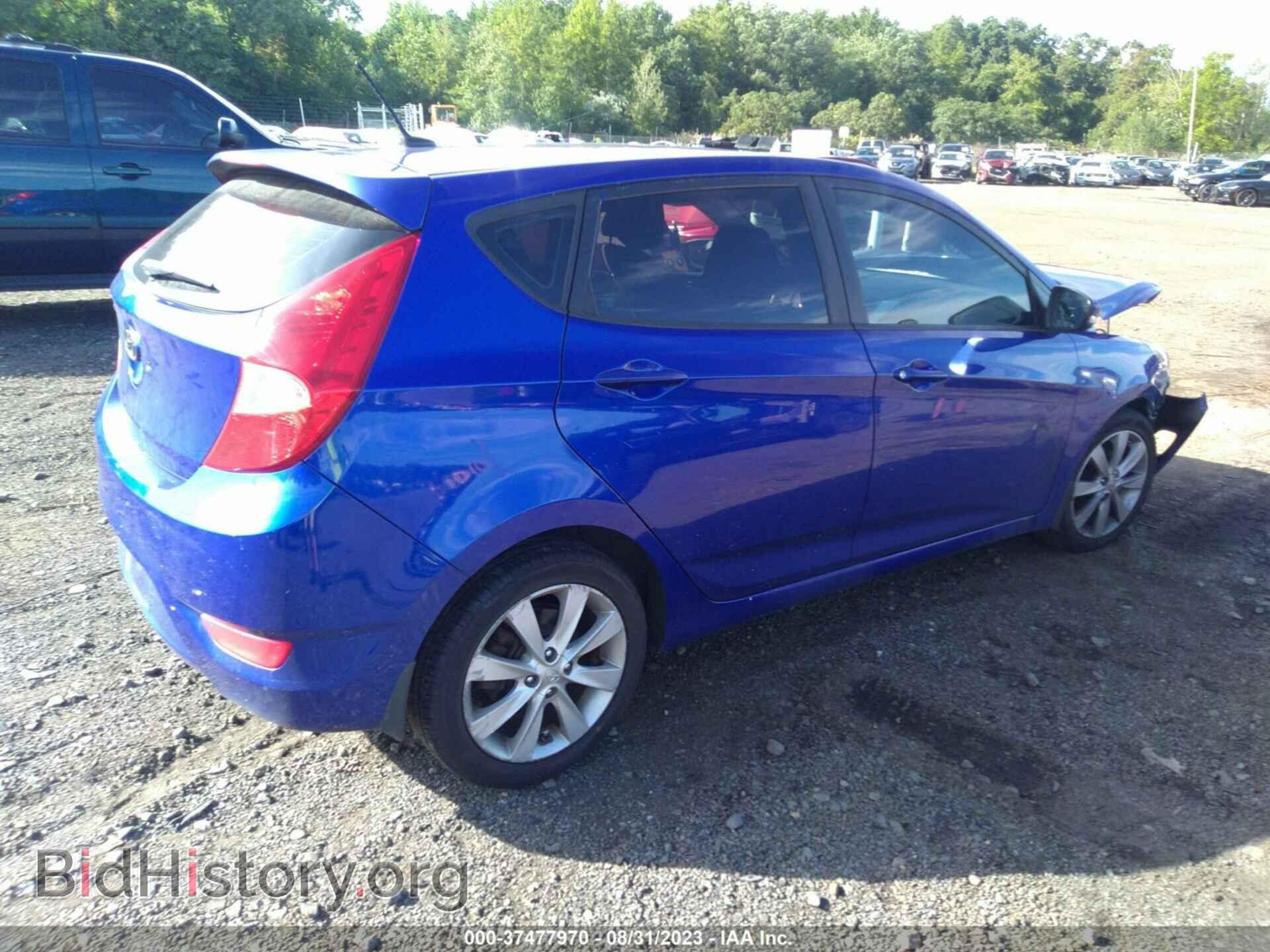 2013 HYUNDAI ACCENT - VIN: KMHCU5AE1DU102927 - Фото 4