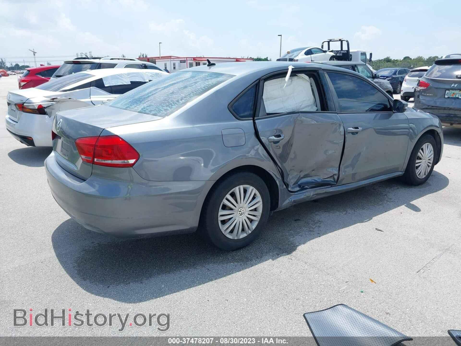 2014 VOLKSWAGEN PASSAT - VIN: 1VWAP7A36EC003070 - Фото 4