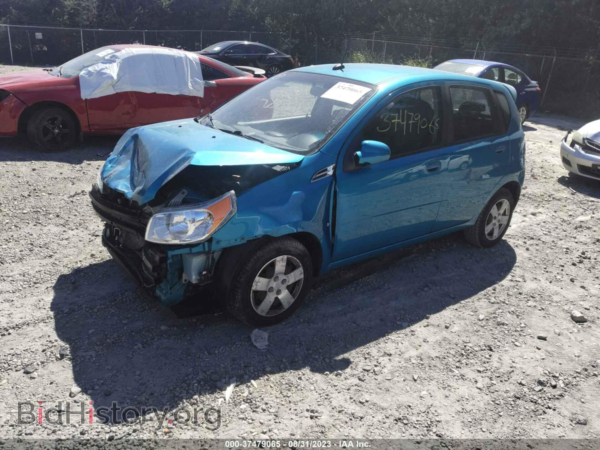 2009 CHEVROLET AVEO - VIN: KL1TD66E99B634231 - Фото 2