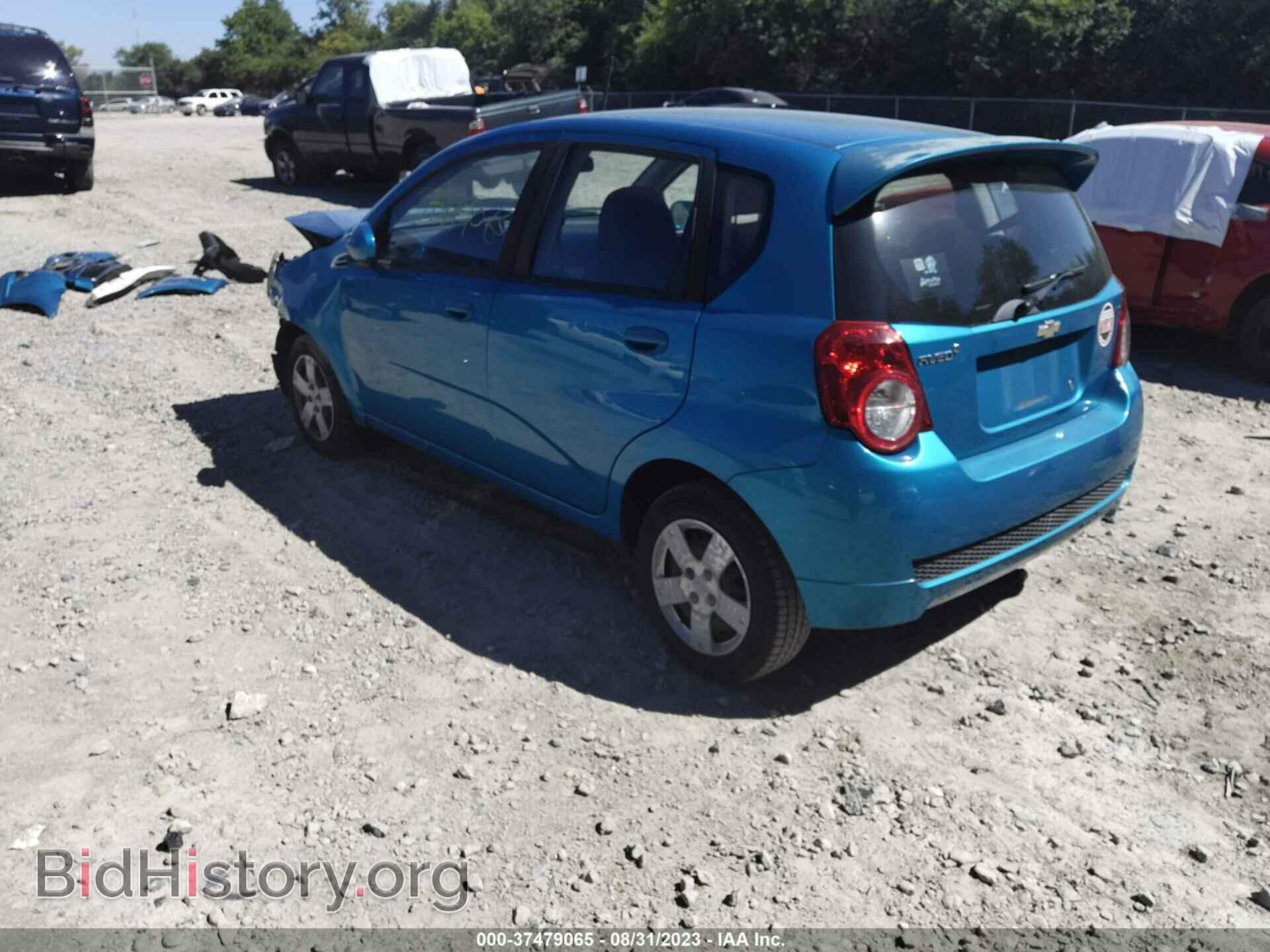 2009 CHEVROLET AVEO - VIN: KL1TD66E99B634231 - Фото 3