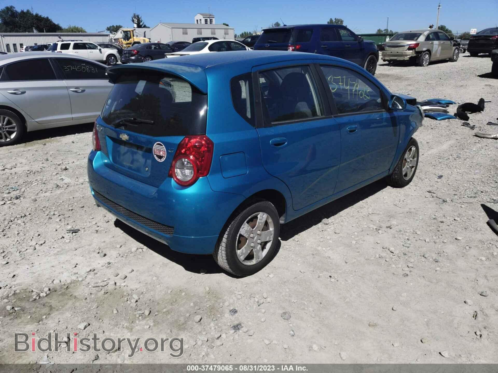 2009 CHEVROLET AVEO - VIN: KL1TD66E99B634231 - Фото 4