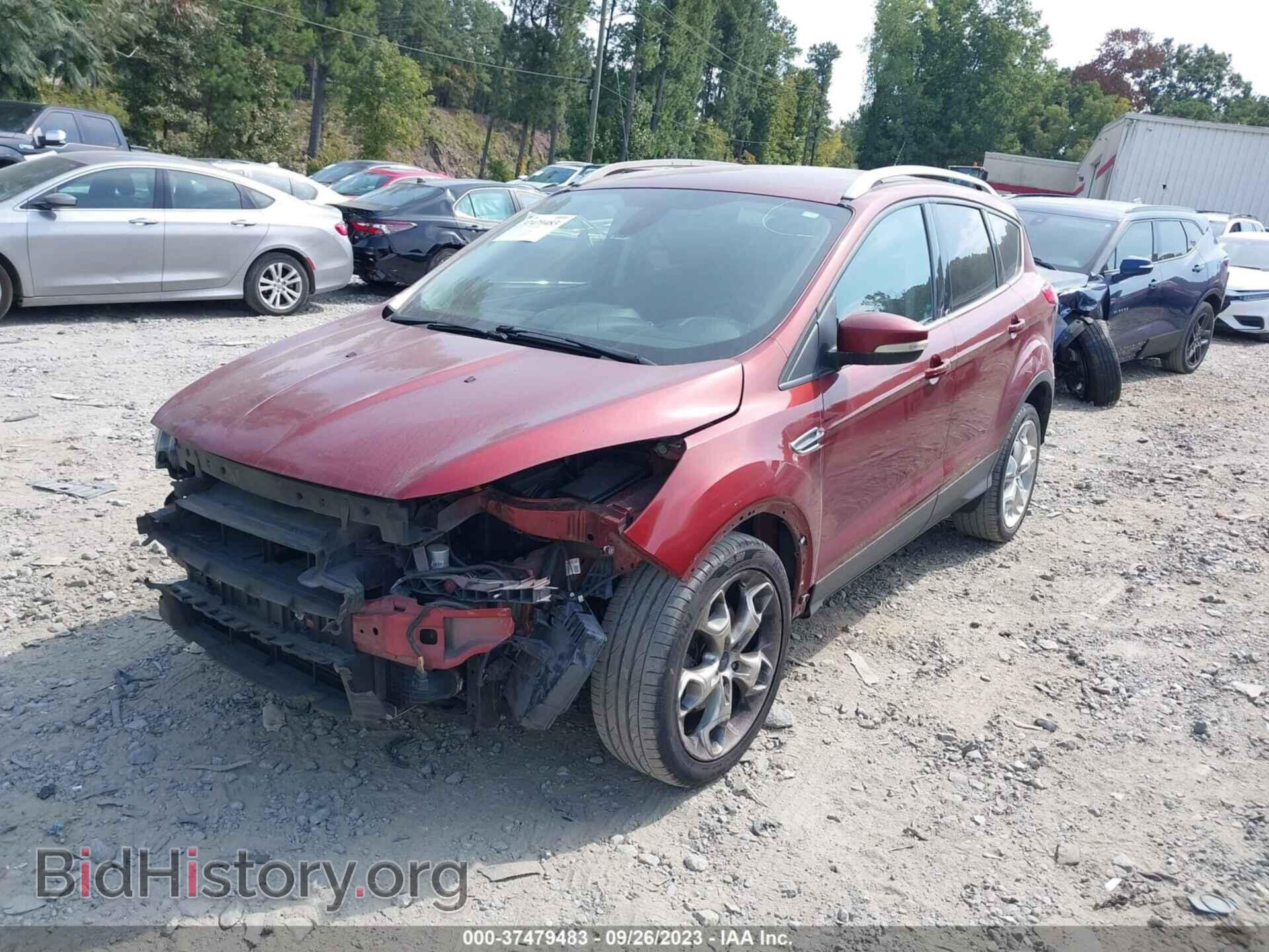2014 FORD ESCAPE - VIN: 1FMCU0J93EUB07487 - Фото 2