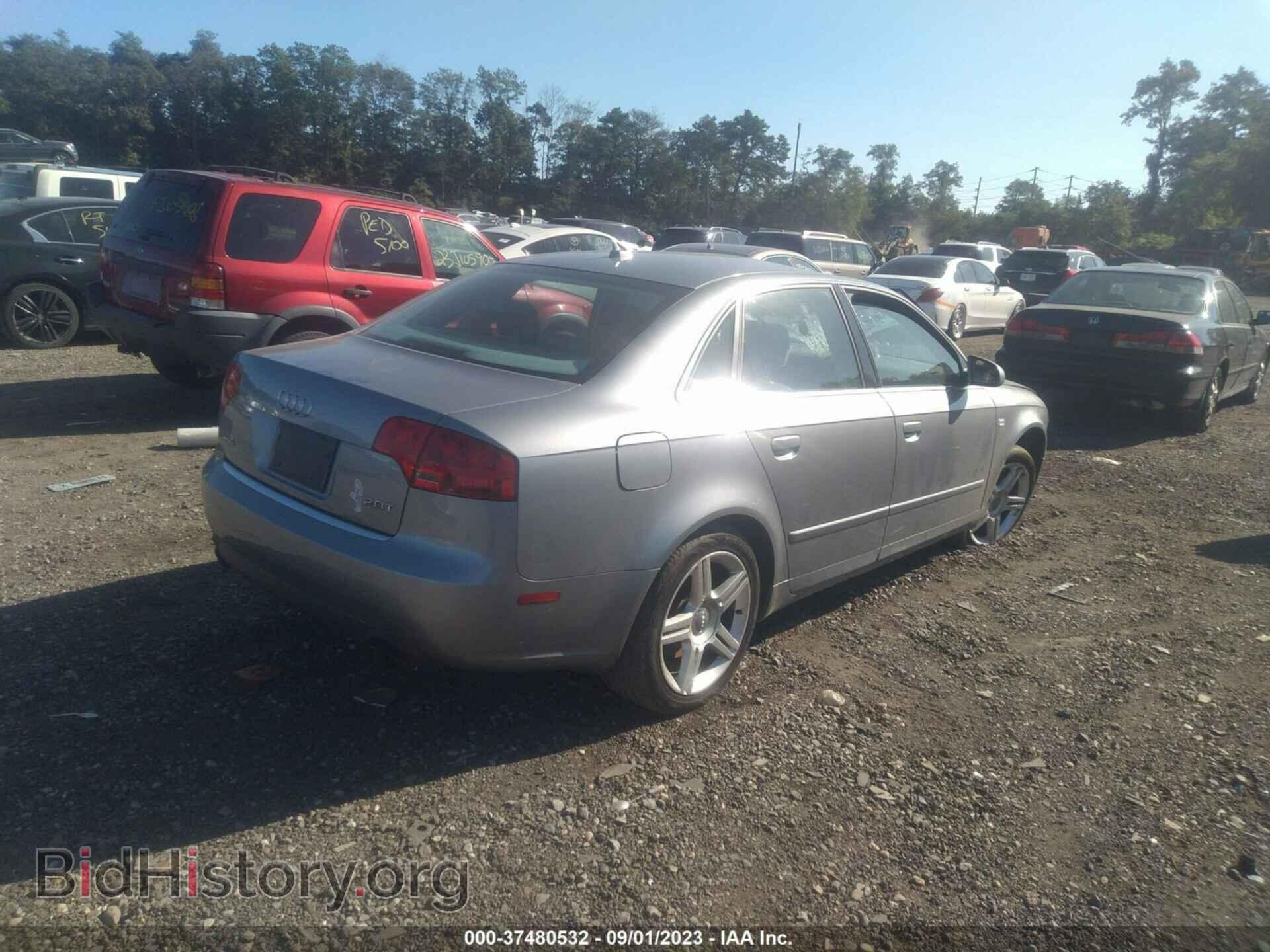 2007 AUDI A4 - VIN: WAUAF78E47A119764 - Фото 4