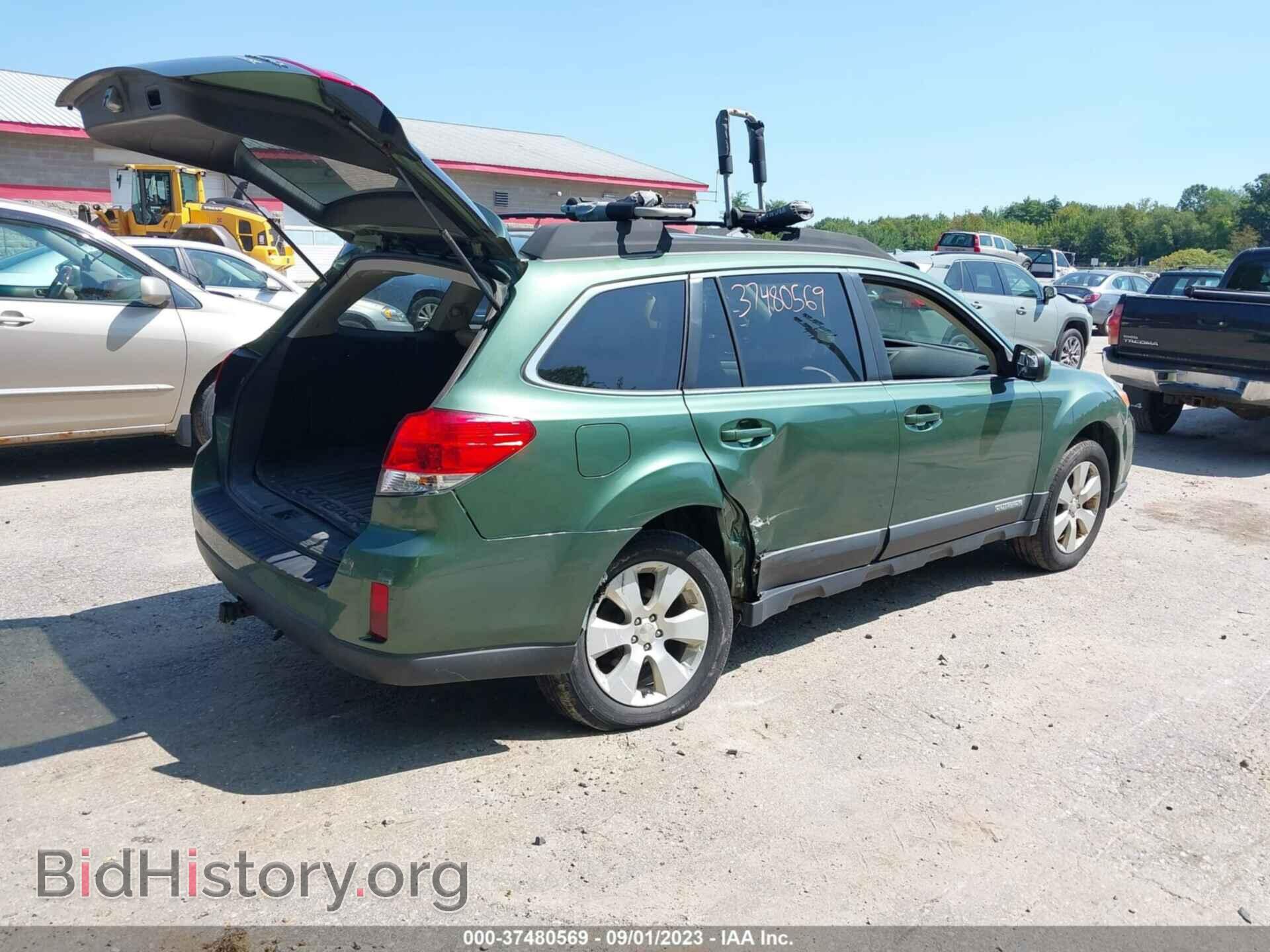 2011 SUBARU OUTBACK - VIN: 4S4BRBCC9B3402905 - Фото 4