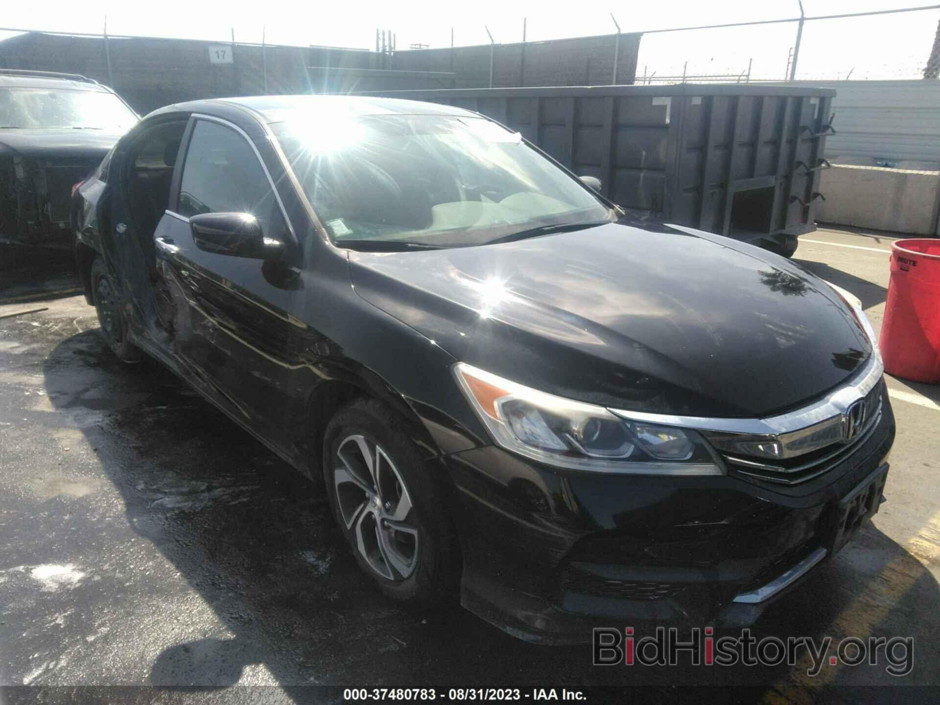 Photo 1HGCR2F31GA005309 - HONDA ACCORD SEDAN 2016