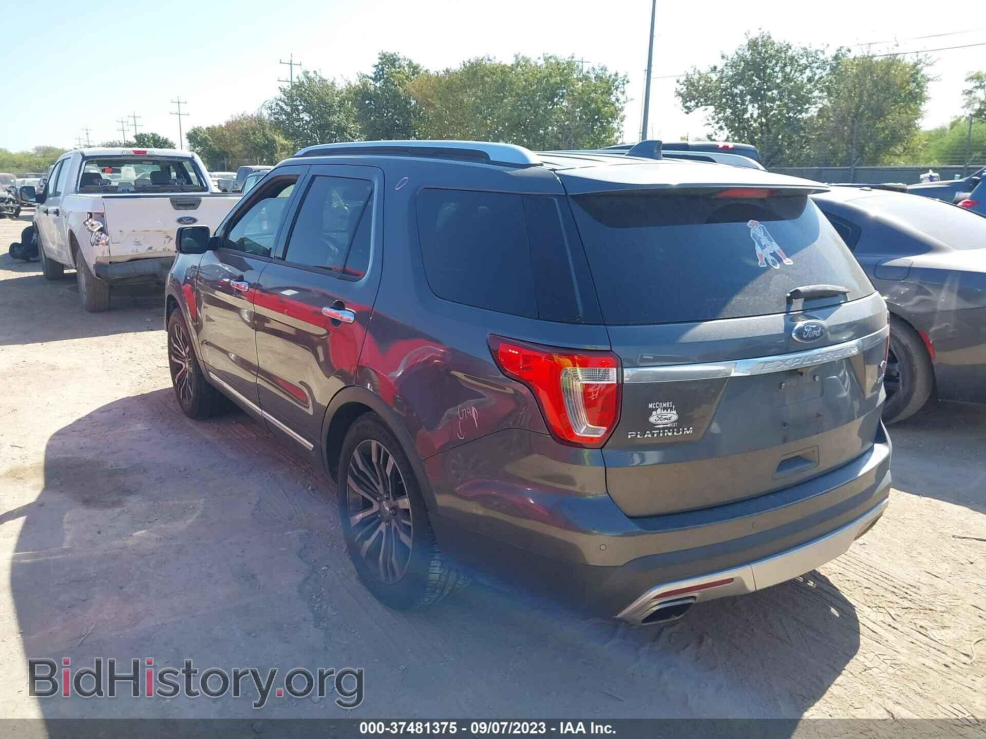 2017 FORD EXPLORER - VIN: 1FM5K8HT7HGD20816 - Фото 3