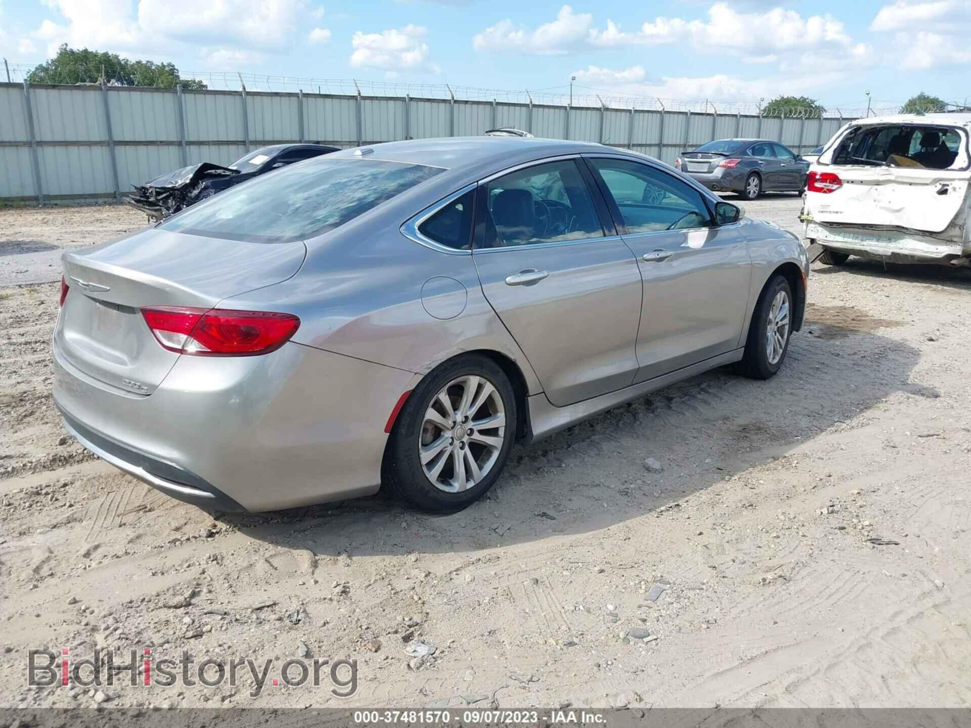 2015 CHRYSLER 200 - VIN: 1C3CCCCB3FN690202 - Фото 4