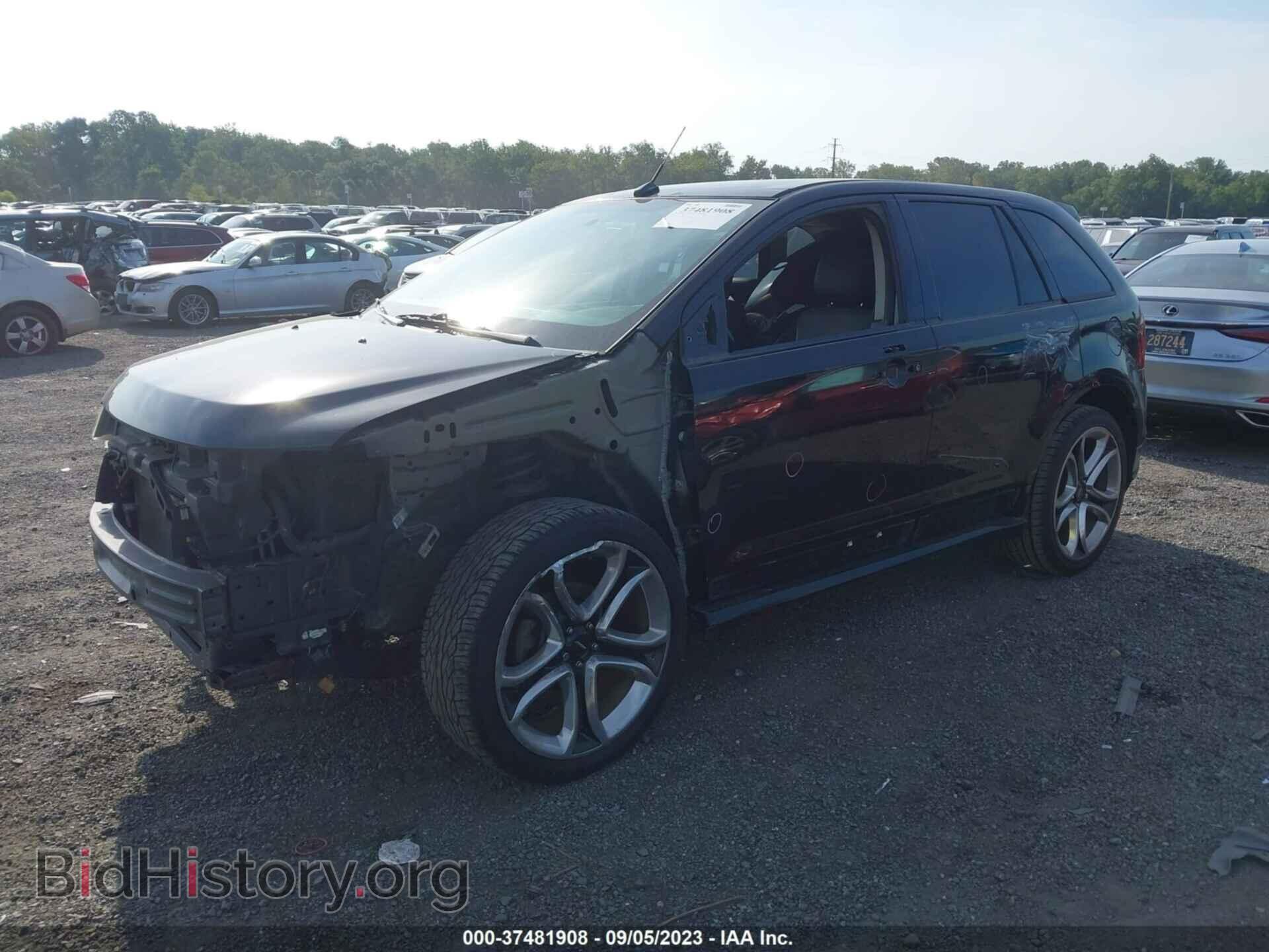 2013 FORD EDGE - VIN: 2FMDK4AK0DBC51622 - Фото 2