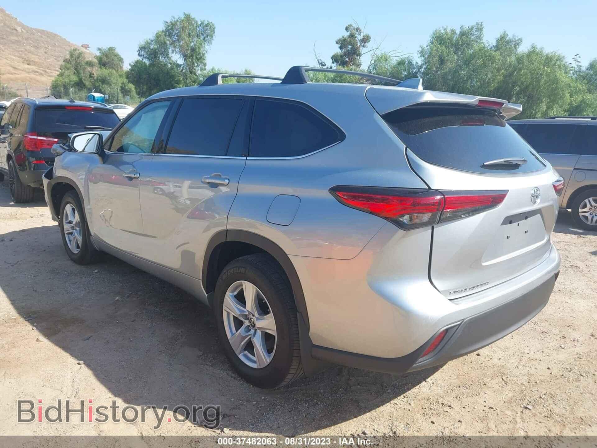 2021 TOYOTA HIGHLANDER - VIN: 5TDCZRAH9MS537030 - Фото 3