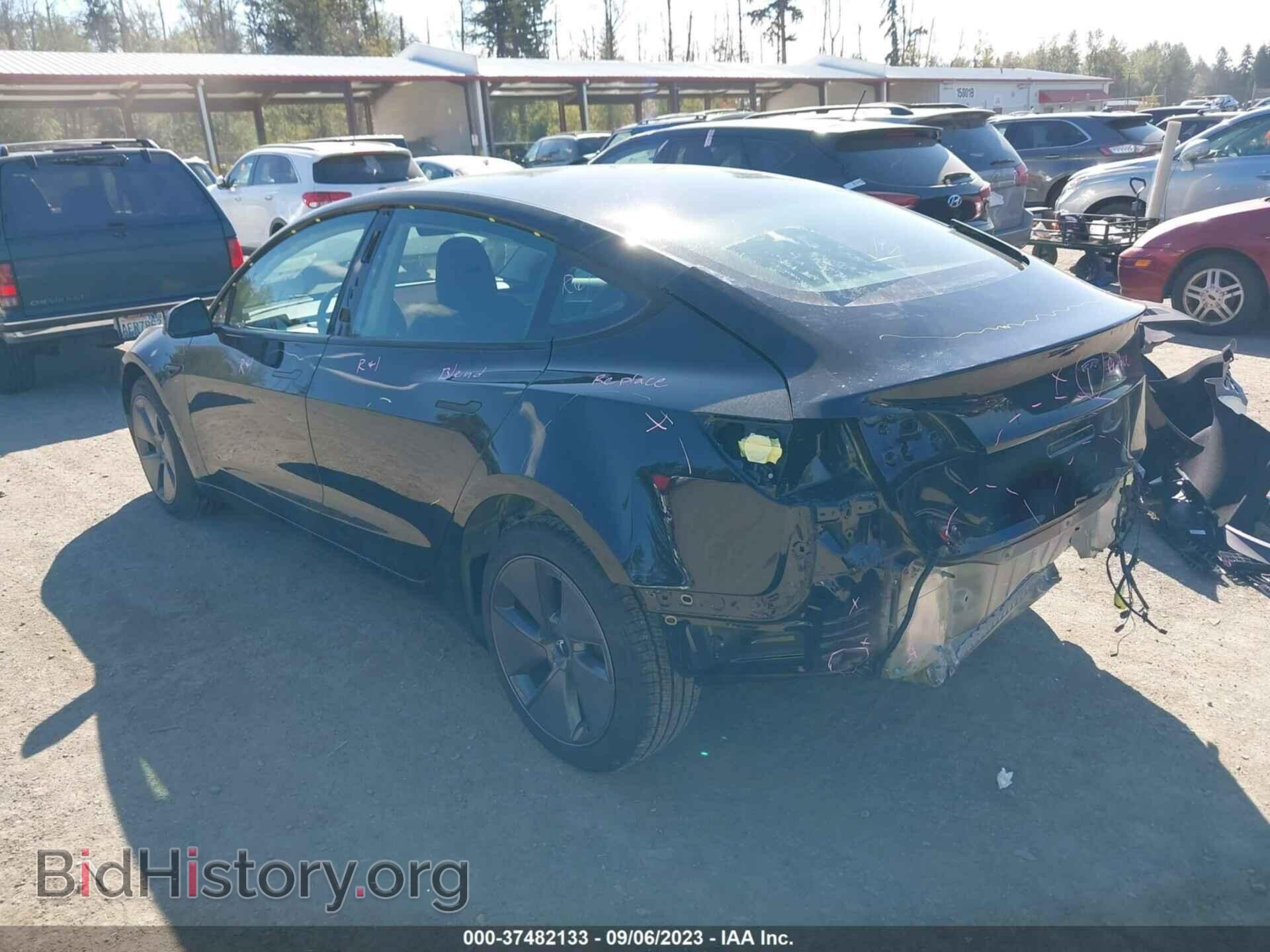 2023 TESLA MODEL 3 - VIN: 5YJ3E1EA3PF478141 - Фото 3