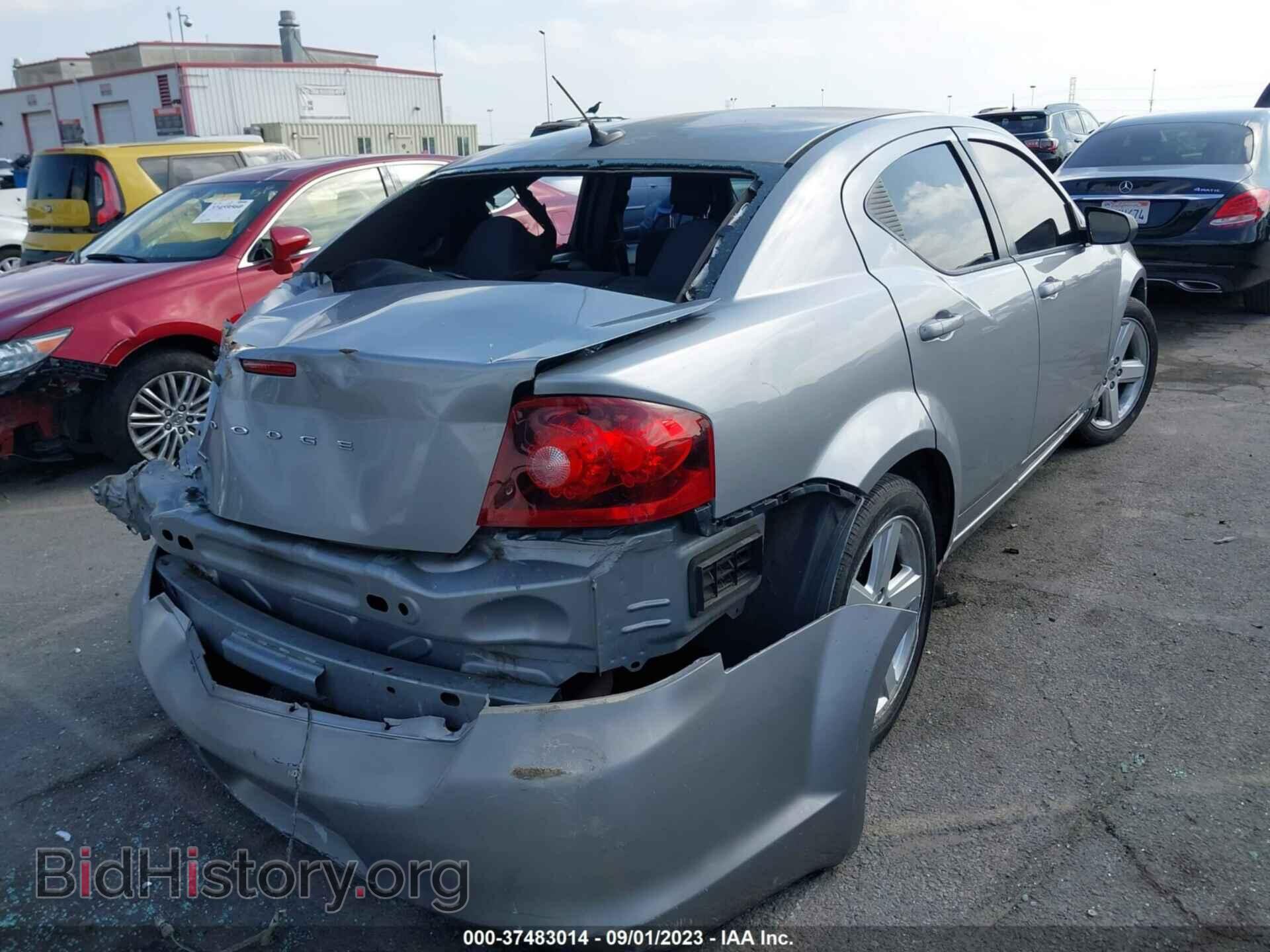 2013 DODGE AVENGER - VIN: 1C3CDZAB7DN680899 - Фото 4