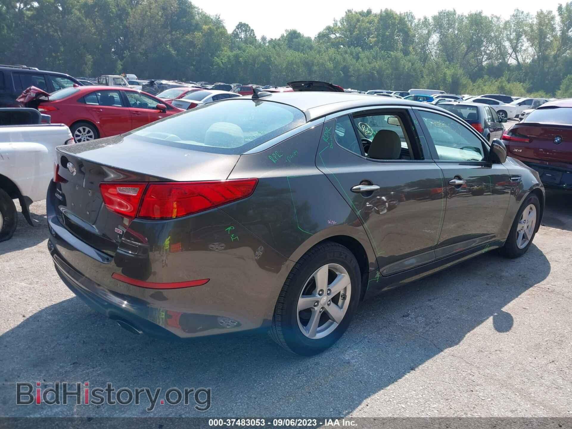 2014 KIA OPTIMA - VIN: 5XXGM4A75EG295608 - Фото 4