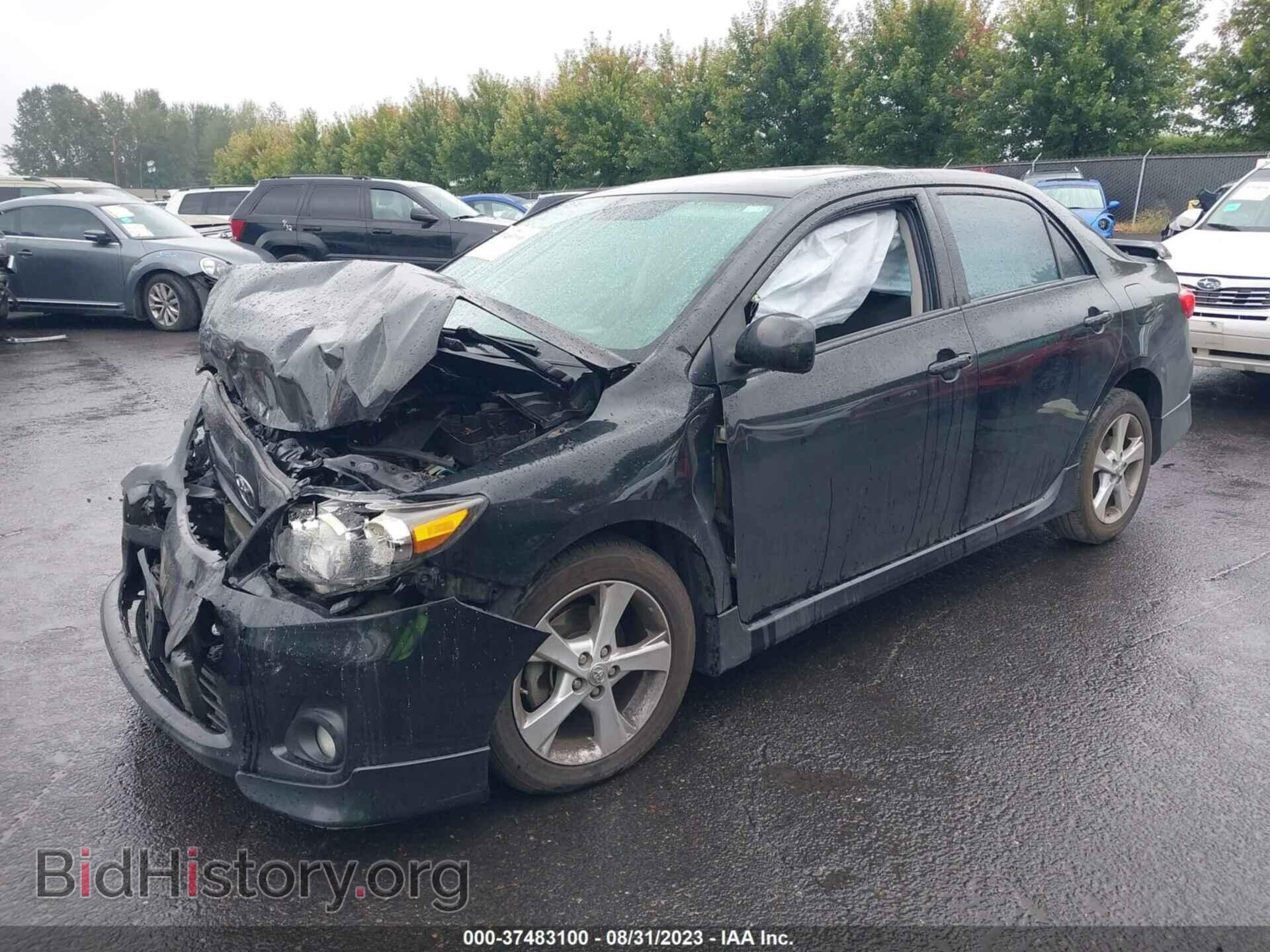 2012 TOYOTA COROLLA - VIN: 2T1BU4EEXCC763985 - Фото 2