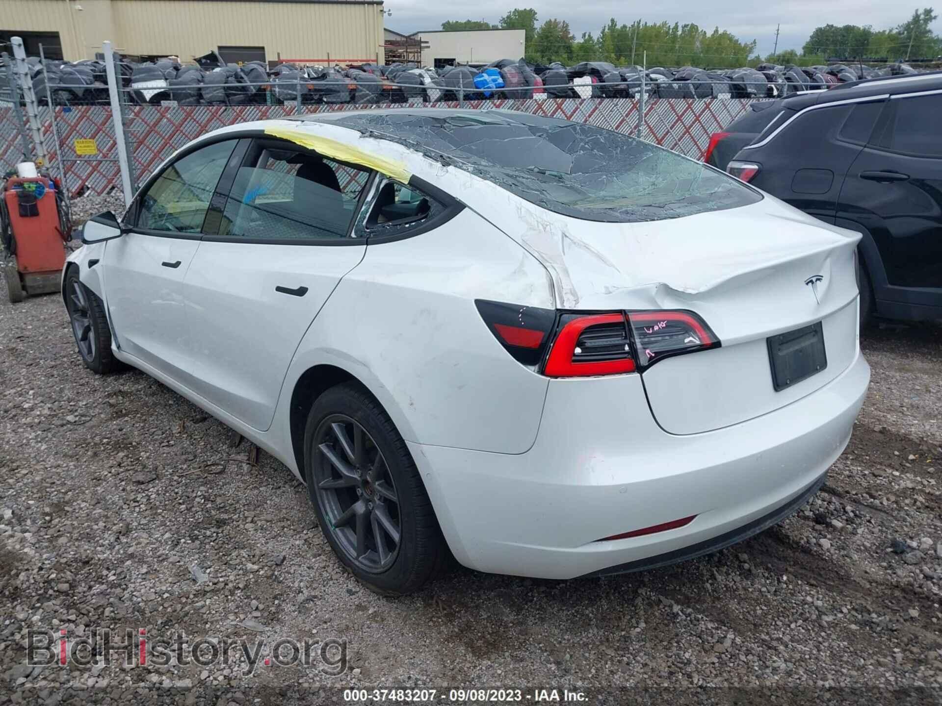 2021 TESLA MODEL 3 - VIN: 5YJ3E1EA0MF851437 - Фото 3